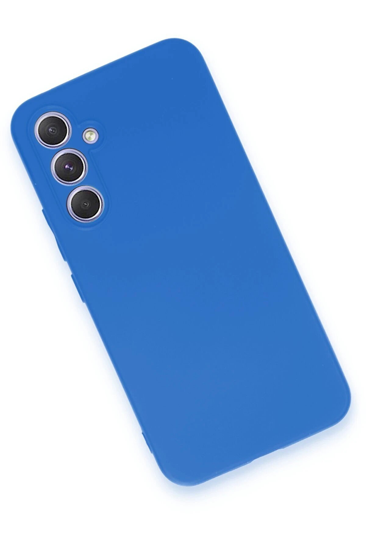 Samsung Galaxy A54 5G Kılıf Fi̇rst Si̇li̇kon - Mavi̇ - Dropx8632-6740