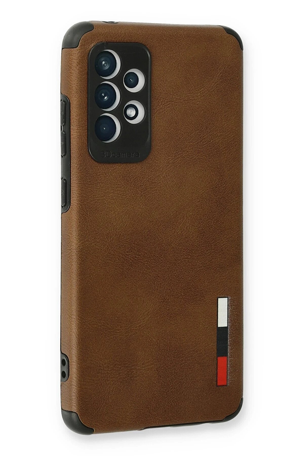 Samsung Galaxy A73 5G Kılıf Loop Deri̇ Si̇li̇kon - Kahverengi̇ - Dropx9451-6222