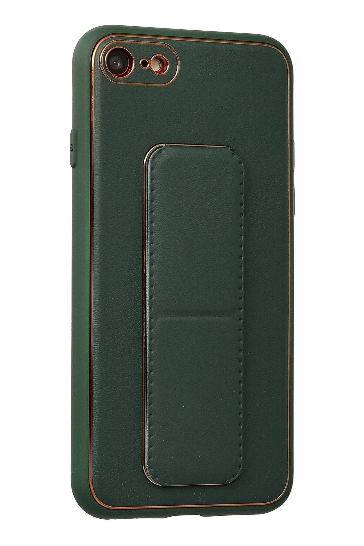İphone 7 Kılıf Coco Deri̇ Standlı Kapak - Yeşi̇l - Dropx8454-1070