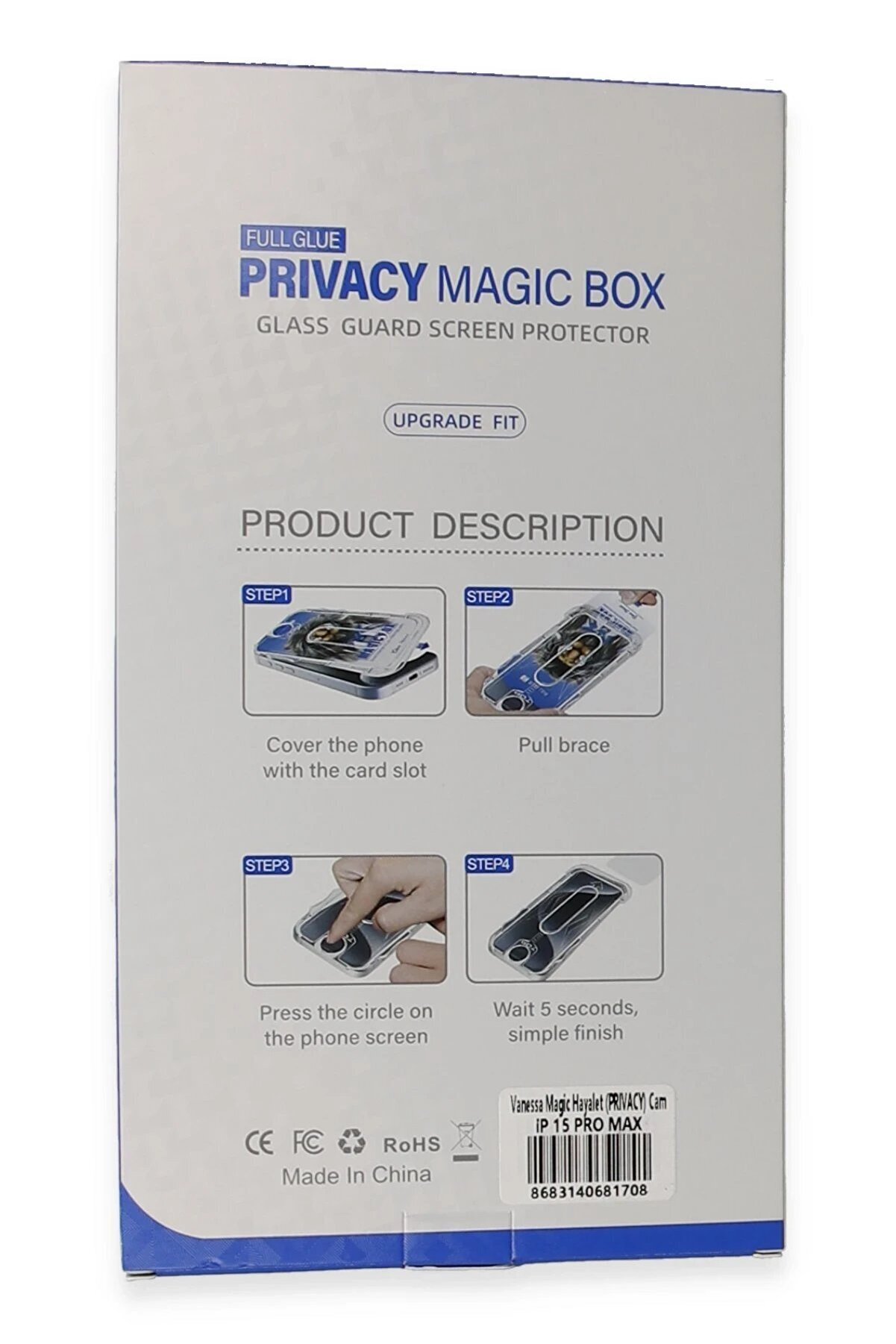 Samsung Galaxy S24 Ultra Vanessa Magi̇c Hayalet Cam - Dropx3854-1696