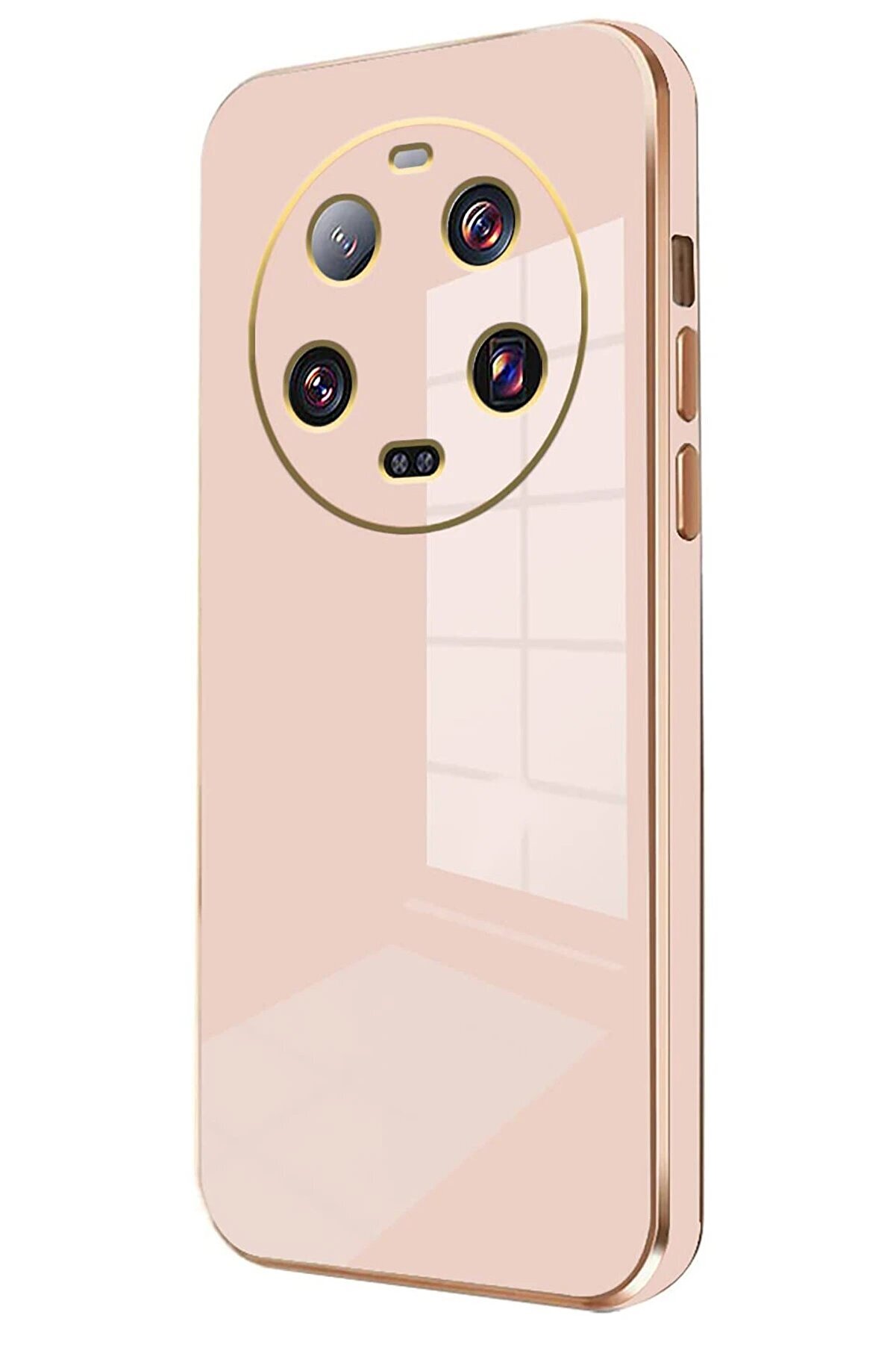 CepteToptan Xiaomi Mi 14 Ultra Kılıf Volet Silikon - Pembe - DROPX4951-4348