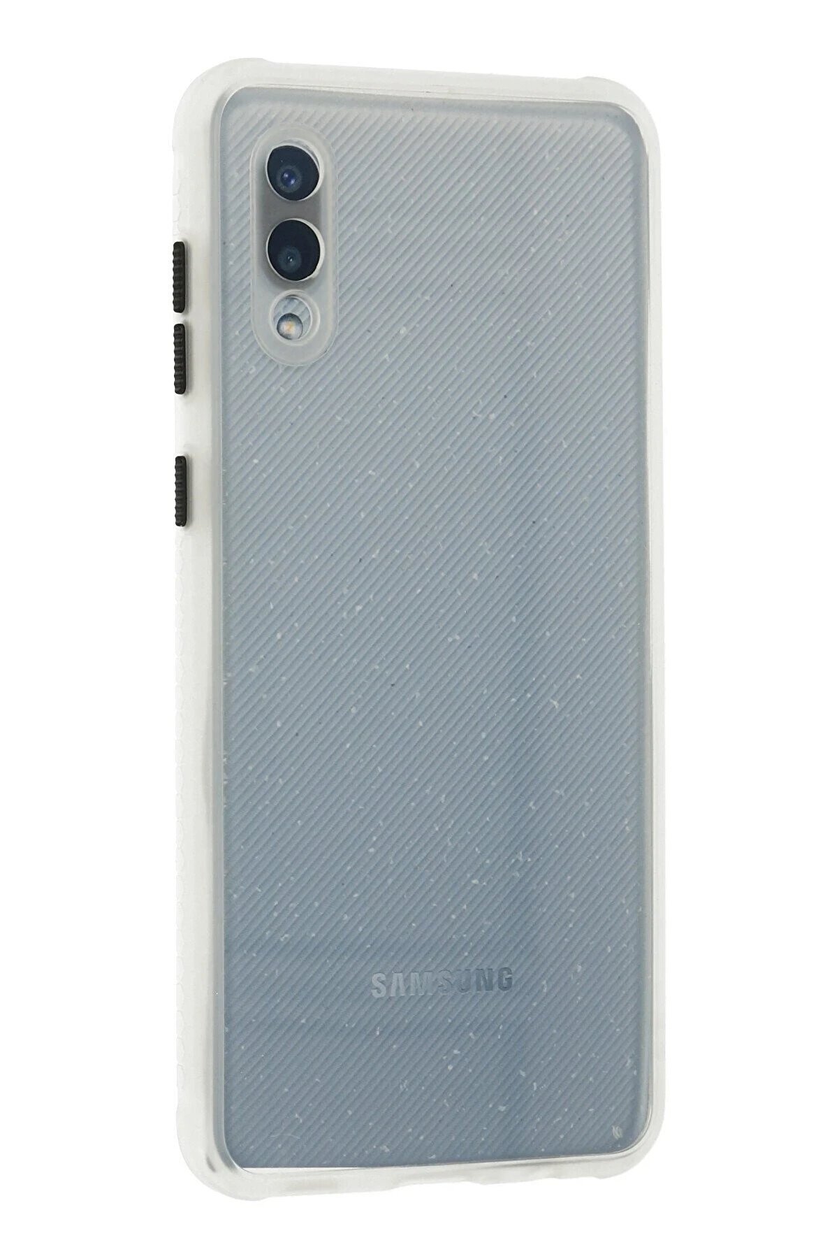 Samsung Galaxy A02 Kılıf Mi̇ami̇ Şeffaf Si̇li̇kon - Şeffaf - Dropx7756-1516