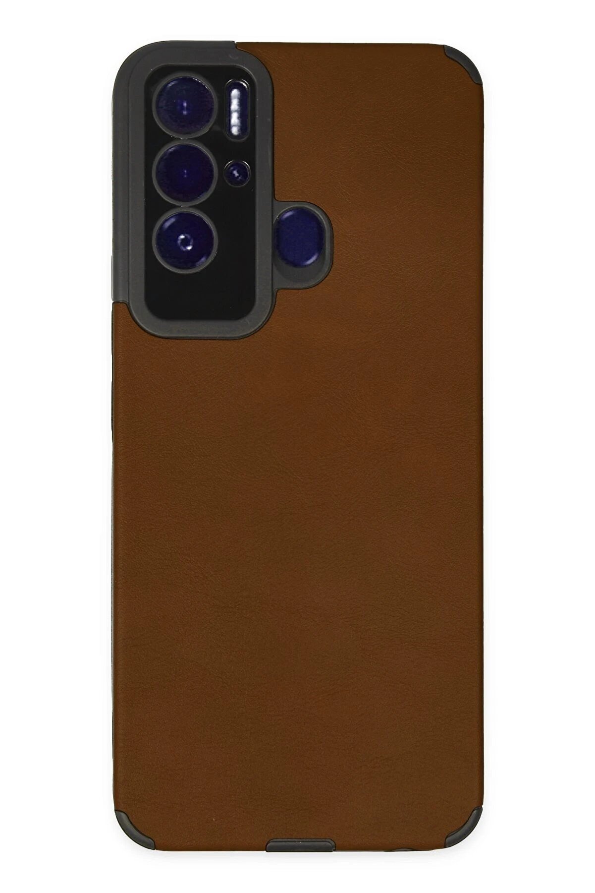 CepteToptan Tecno Pova Neo Kılıf Loop Deri Silikon - Kahverengi - DROPX7828-3548