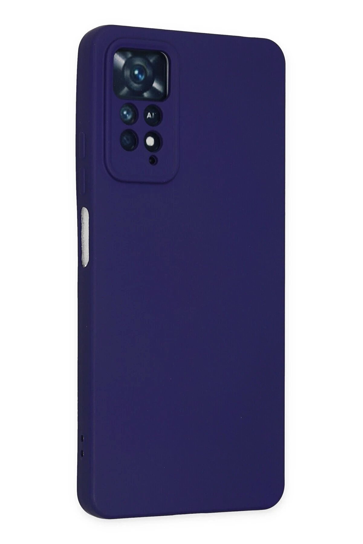 Xi̇aomi̇ Redmi̇ Note 11 Pro Kılıf Nano İçi̇ Kadi̇fe Si̇li̇kon - Mor - Dropx7284-7831