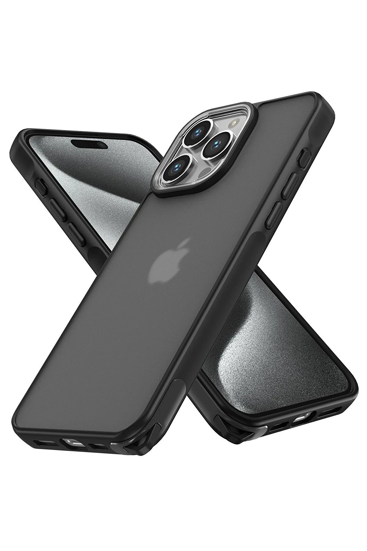 CepteToptan iPhone 14 Pro Kılıf Elegant Kapak - Siyah - DROPX5681-9350