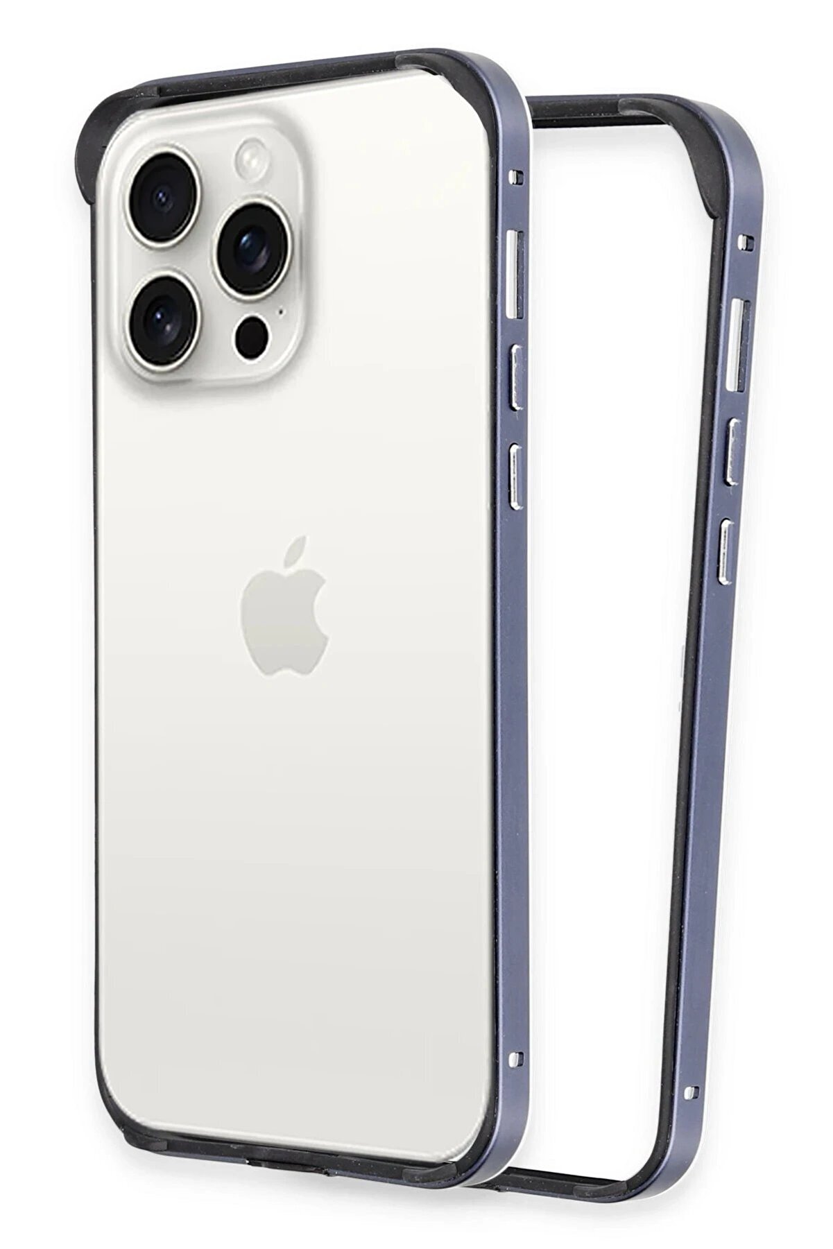 CepteToptan iPhone 14 Pro Land Bumper Koruma Kapak - Lacivert - DROPX5288-8079