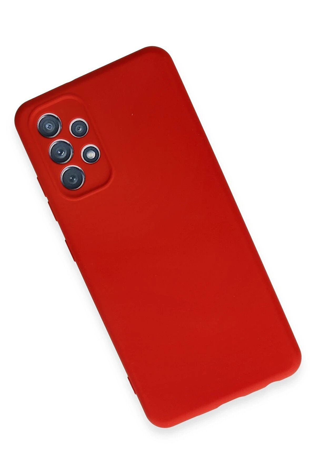 Samsung Galaxy A32 Kılıf Fi̇rst Si̇li̇kon - Kırmızı - Dropx4503-1764