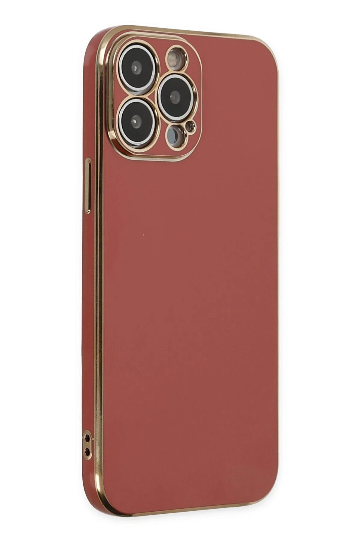 İphone 15 Pro Max Kılıf Volet Si̇li̇kon - Kırmızı - Dropx1552-8349