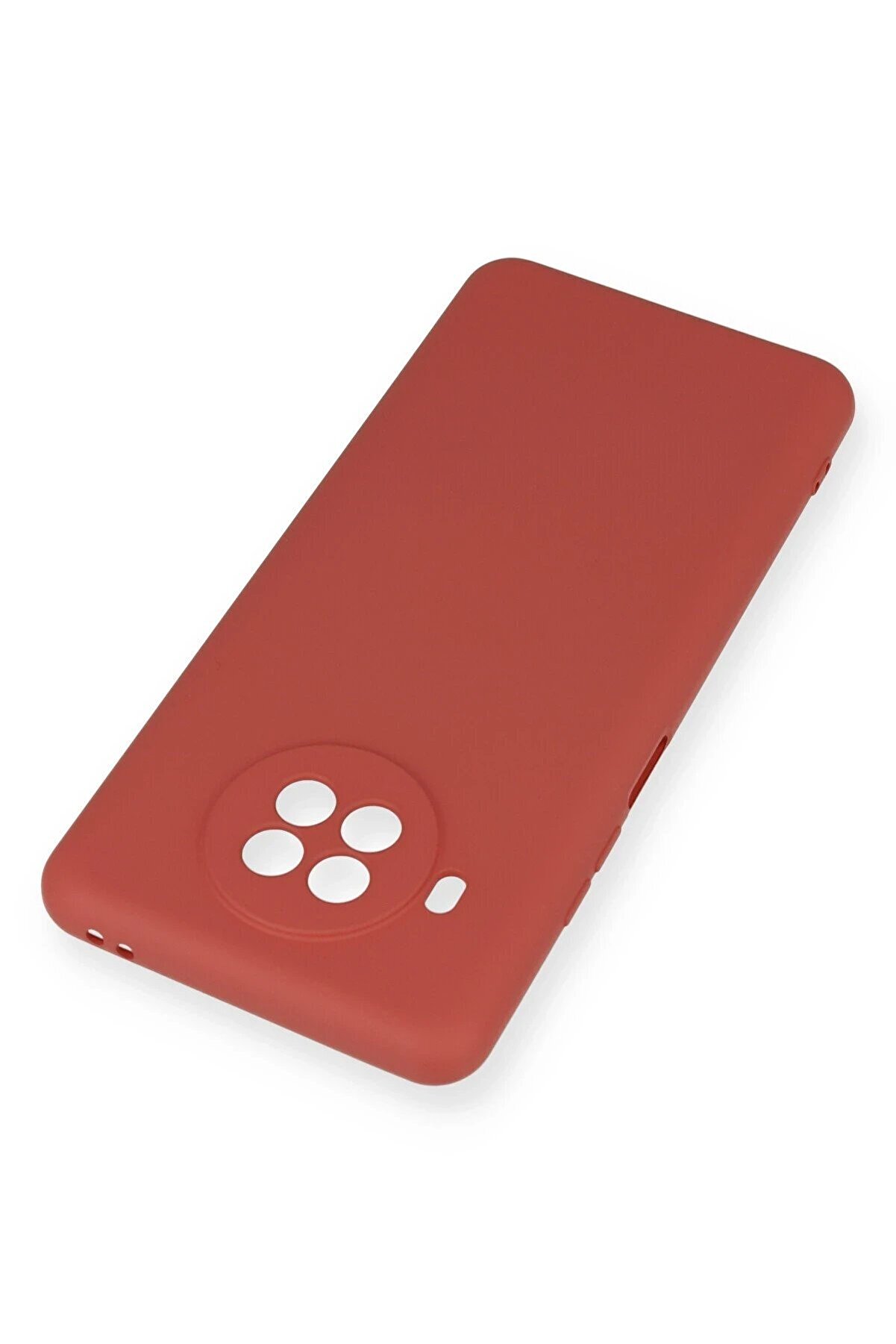 Xi̇aomi̇ Mi̇ 10T Li̇te Kılıf Nano İçi̇ Kadi̇fe Si̇li̇kon - Ki̇remi̇t - Dropx1623-5766