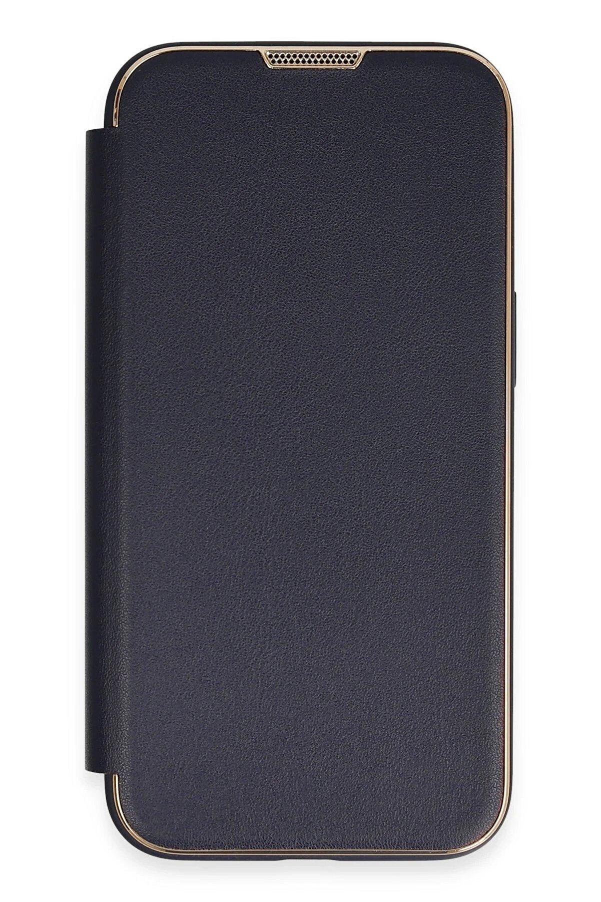 İphone 14 Pro Kılıf Dolpi̇n Kapaklı - Laci̇vert - Dropx8456-7580