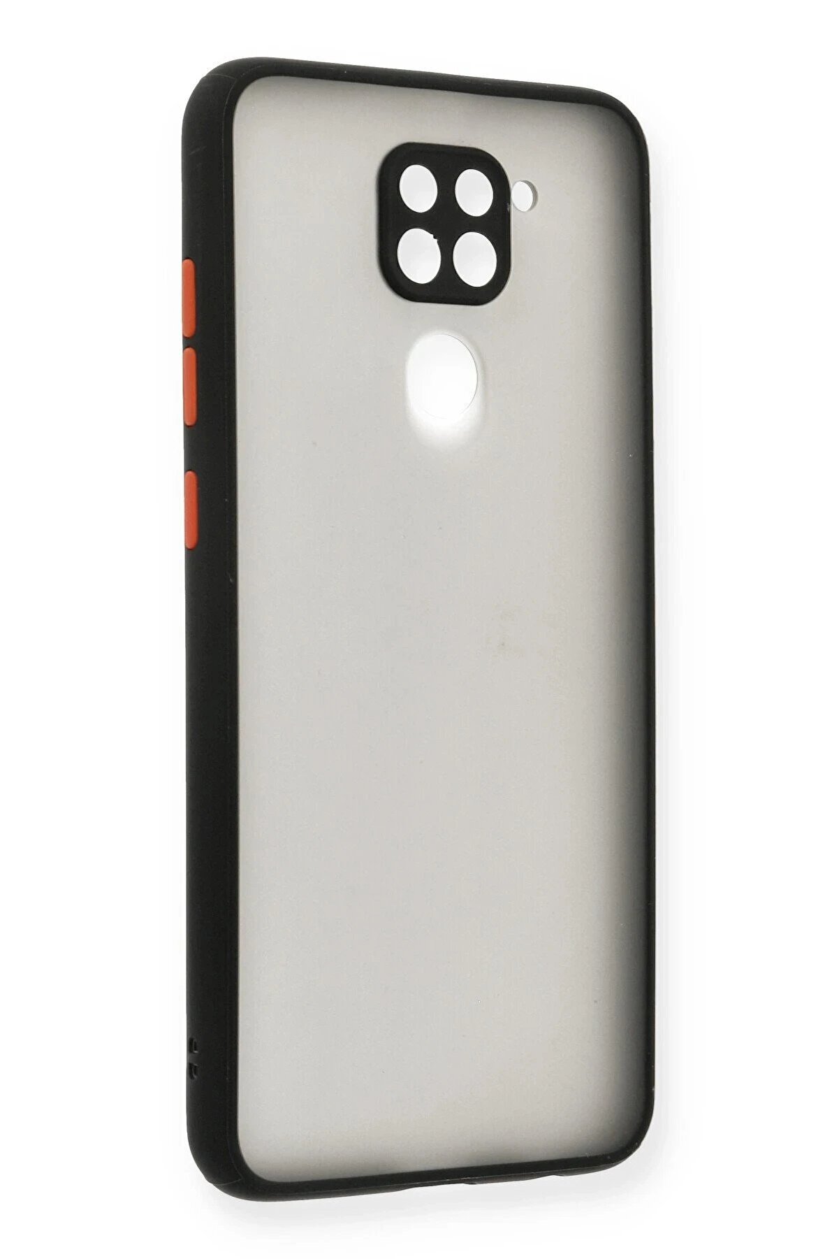 CepteToptan Xiaomi Redmi Note 9 Kılıf Montreal Silikon Kapak - Siyah - DROPX1363-5577