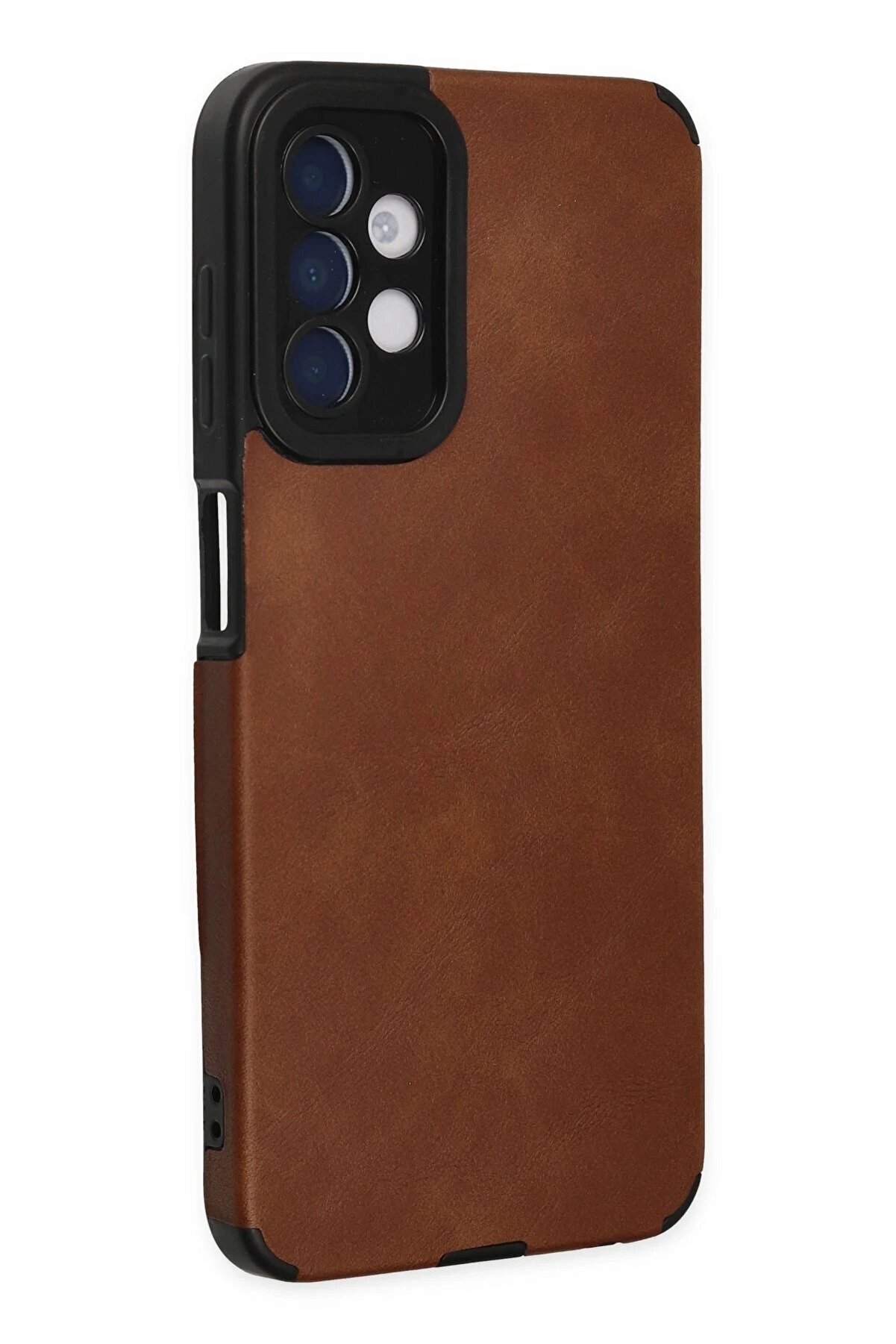 Samsung Galaxy A04S Kılıf Loop Deri̇ Si̇li̇kon - Kahverengi̇ - Dropx5014-2967