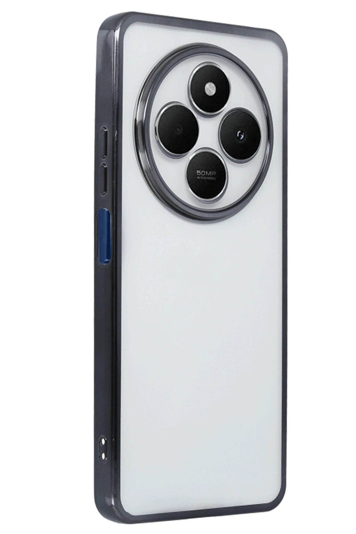 CepteToptan Xiaomi Redmi 14C Kılıf Lensli Silikon - Siyah - DROPX7640-4815