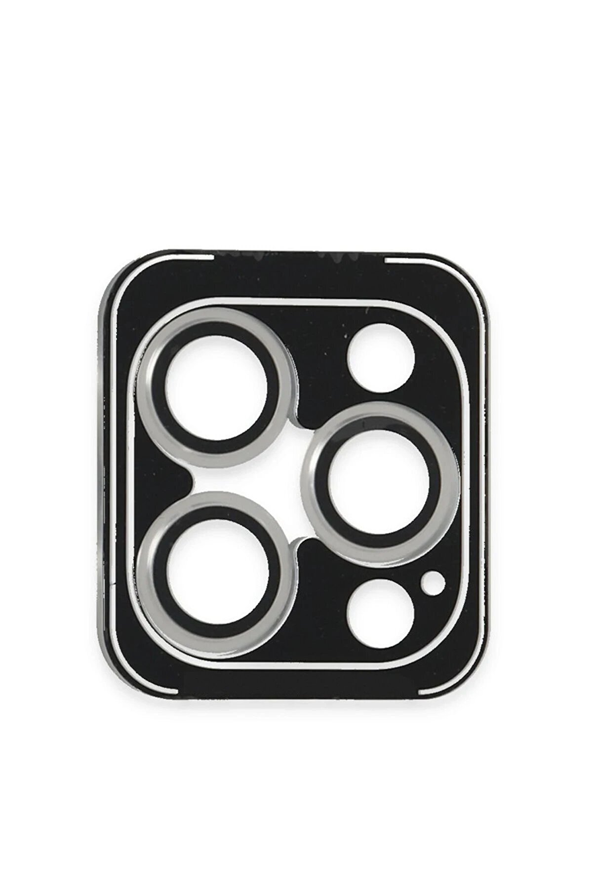 CepteToptan iPhone 16 Pro Max PVD Metal Kamera Lens - Gümüş - DROPX9158-2182