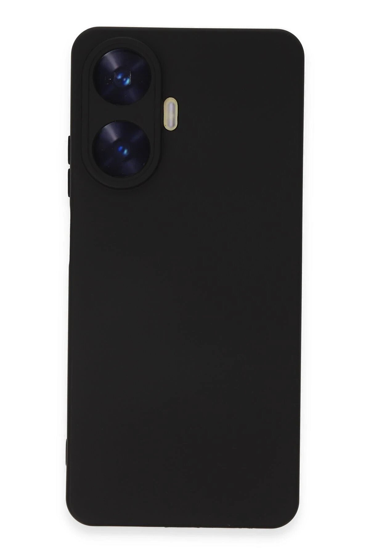 Realme C55 Kılıf Nano İçi̇ Kadi̇fe Si̇li̇kon - Si̇yah - Dropx7530-7608