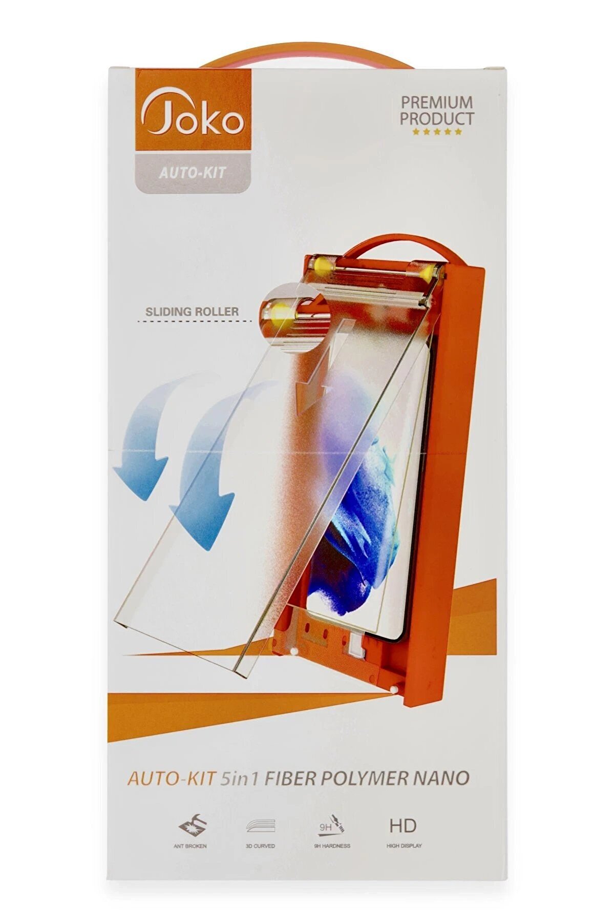 CepteToptan Samsung Galaxy S21 Ultra 5in1 Fiber Polymer Nano Ekran Koruyucu - DROPX7868-9131