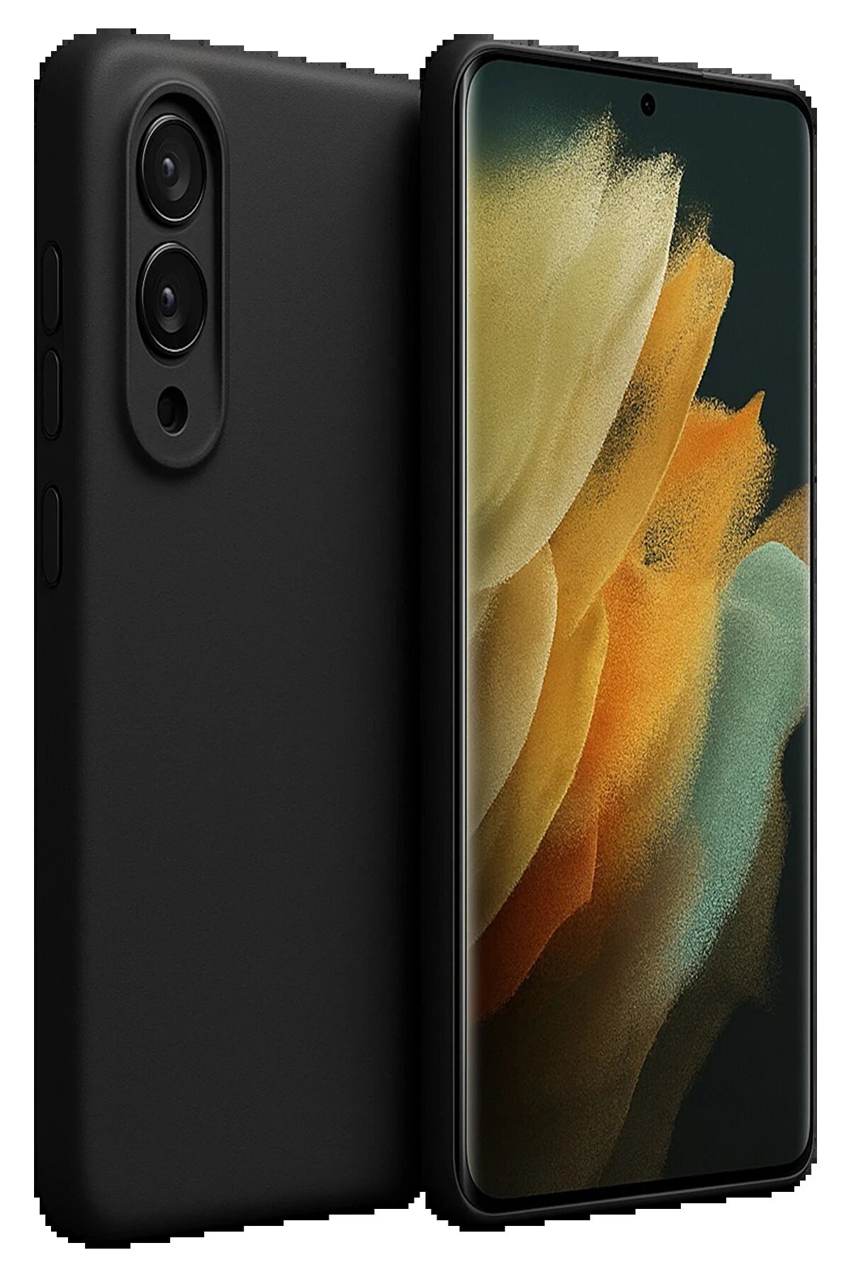 Samsung Galaxy S25 Edge Fi̇rst Si̇li̇kon - Si̇yah - Dropx1343-4087