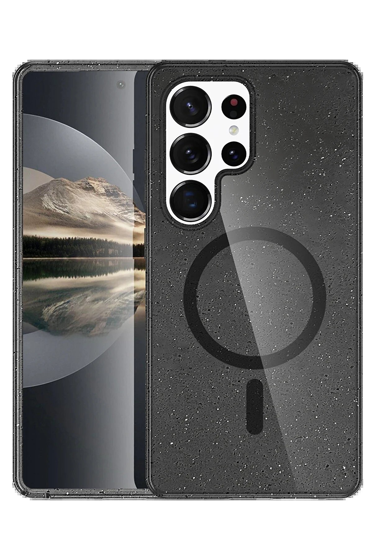 Samsung Galaxy S25 Ultra Star Magsafe Kapak - Si̇yah - Dropx5961-1653