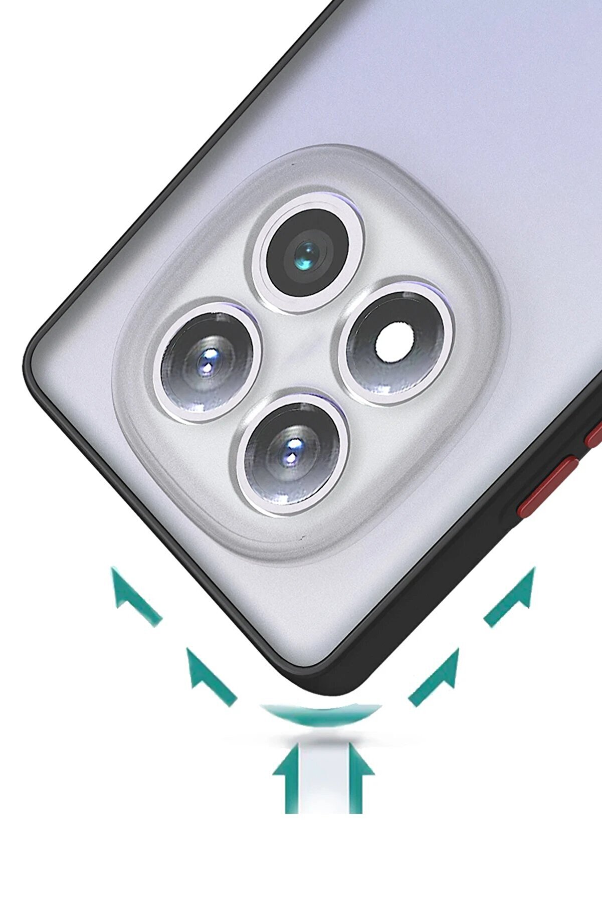 Xi̇aomi̇ Redmi̇ Note 14 4G Kılıf Montreal Si̇li̇kon Kapak - Si̇yah - Dropx2049-6167