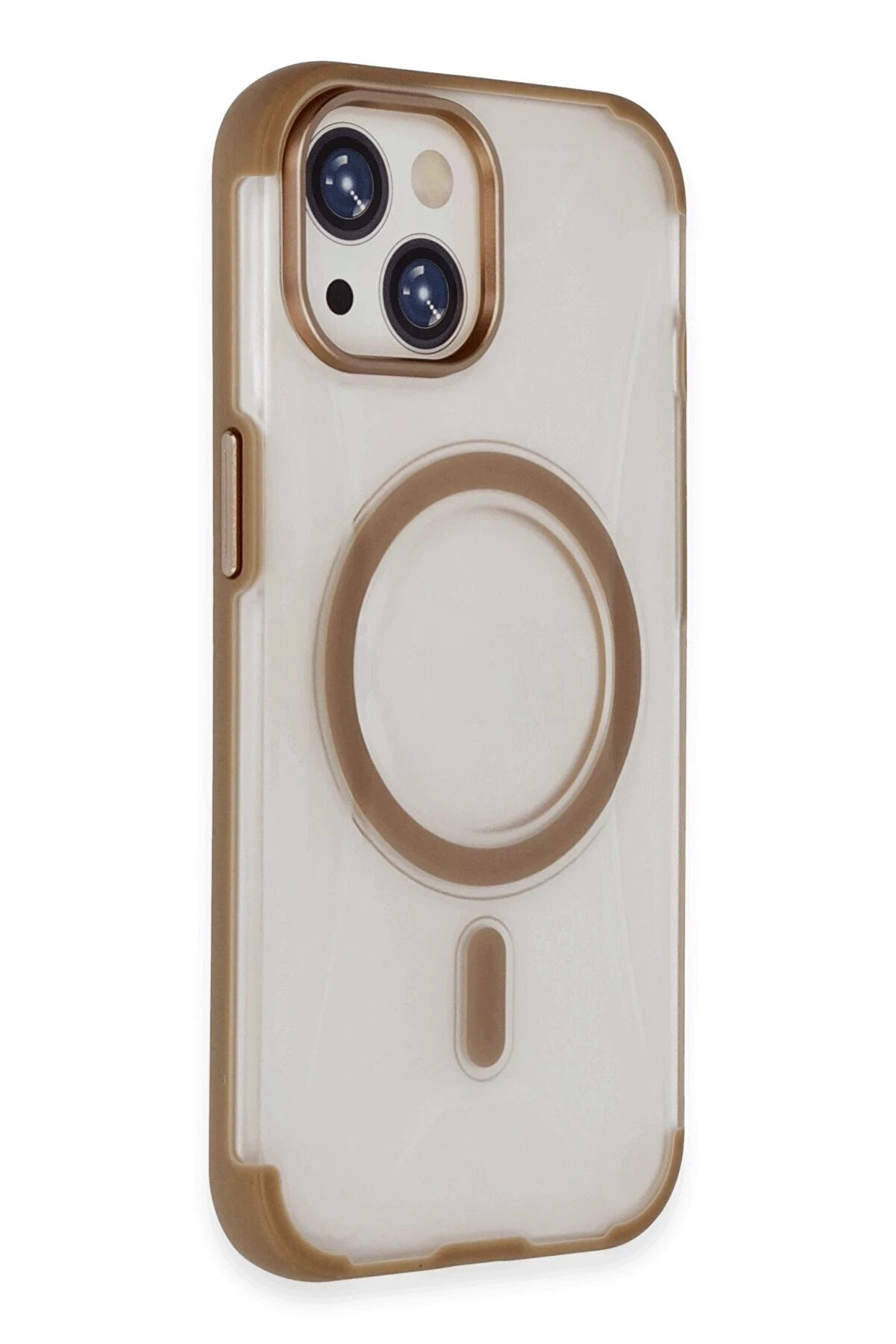 İphone 15 Hi̇lton Magsafe Kapak - Gold - Dropx6525-1762