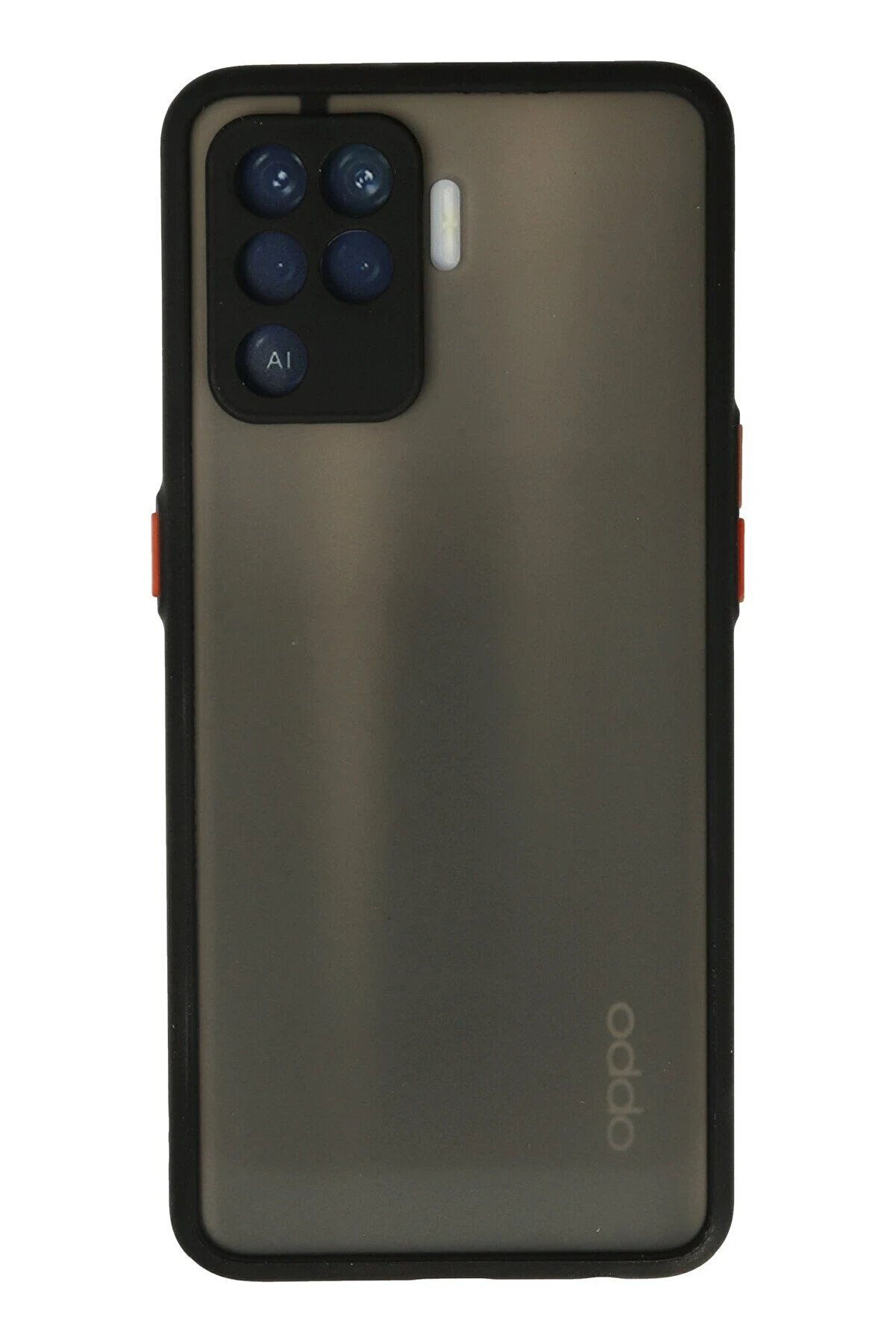 CepteToptan Oppo Reno 5 Lite Kılıf Montreal Silikon Kapak - Siyah - DROPX5288-8805