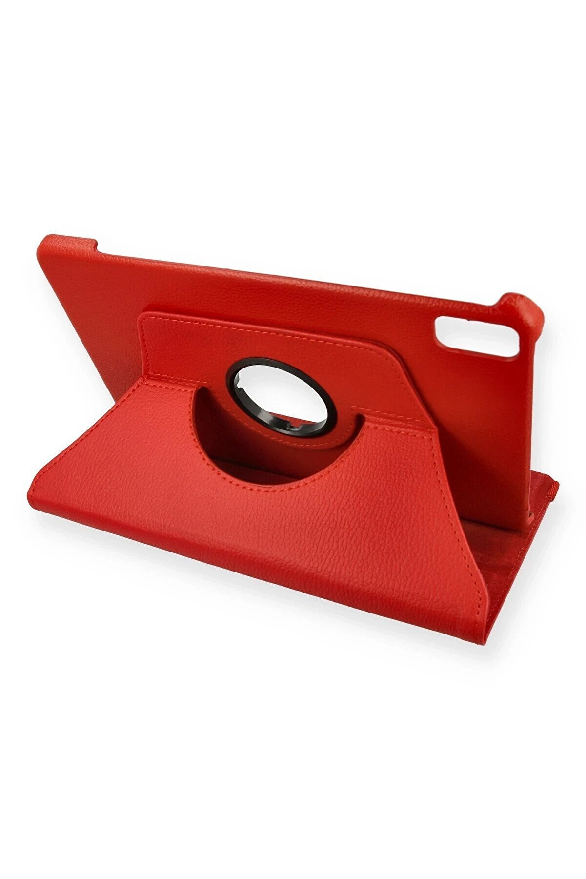 CepteToptan Huawei MatePad 10.4 Kılıf 360 Tablet Deri Kılıf - Kırmızı - DROPX7231-9581