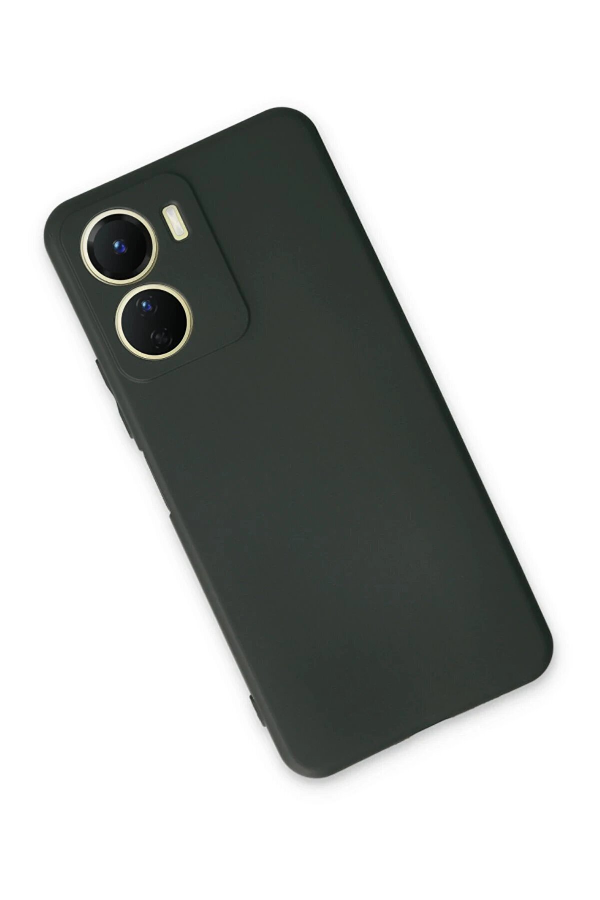 Vi̇vo Y16 Kılıf Fi̇rst Si̇li̇kon - Koyu Yeşi̇l - Dropx1236-7037