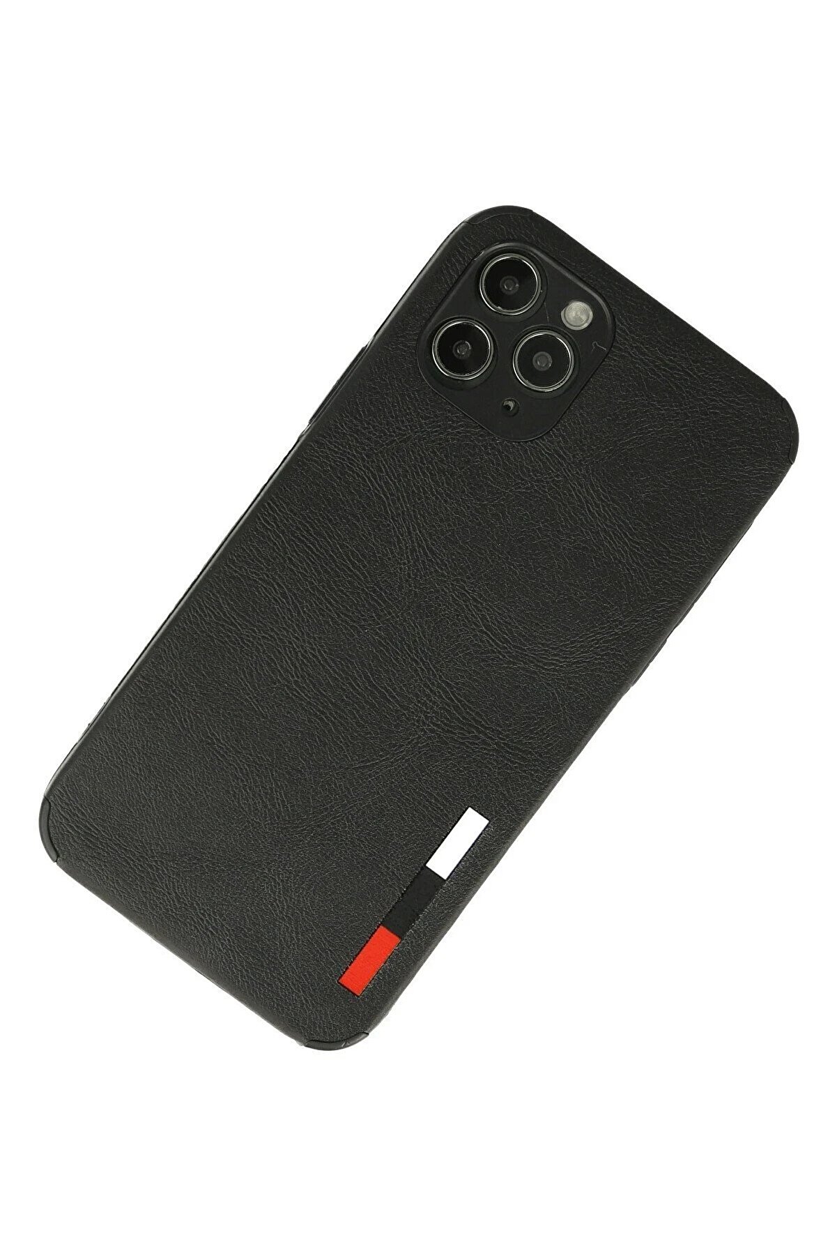 İphone 11 Pro Max Kılıf Loop Deri̇ Si̇li̇kon - Si̇yah - Dropx8071-6245