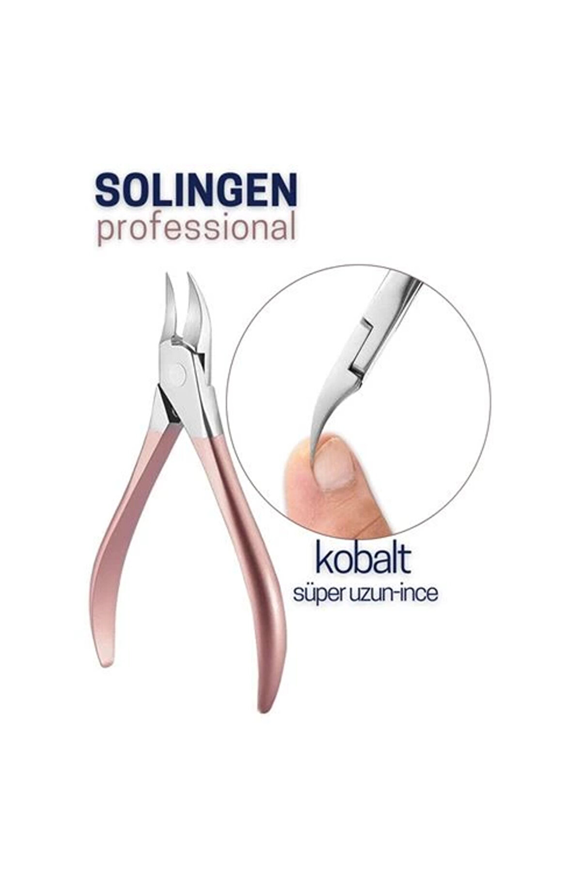 Teti̇kteknoloji̇ Bfs Kobalt Mani̇k&uuml;r Pedi̇k&uuml;r Tırnak Makası Soli̇ngen Profesyonel