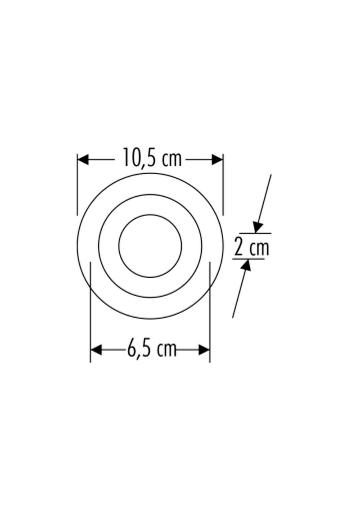 Cata Ct 5150 7W 6400K Beyaz-Mavi̇ Işık Okyanus Led Spot Armatür