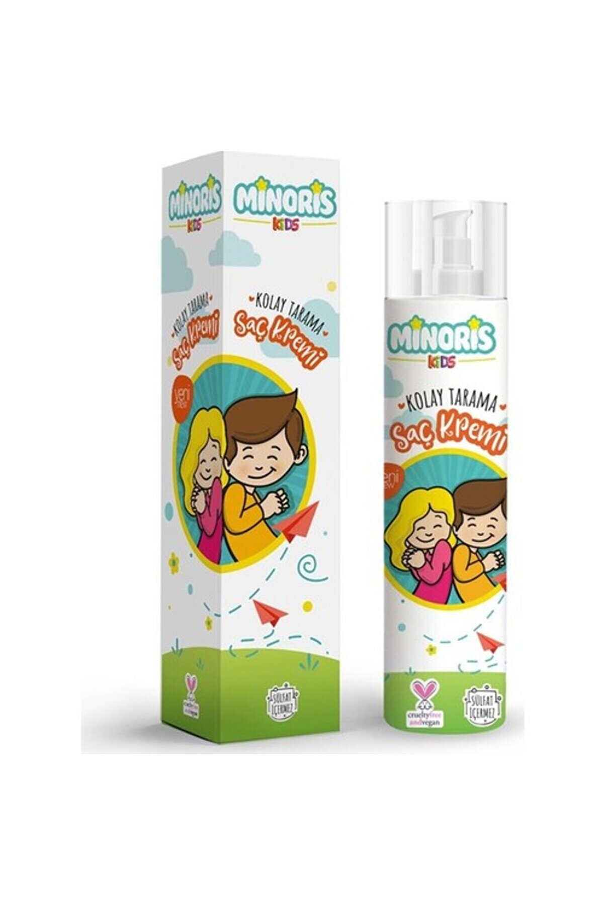 pnr shop Kids Organik Kolay Tarama Saç Kremi 200ml