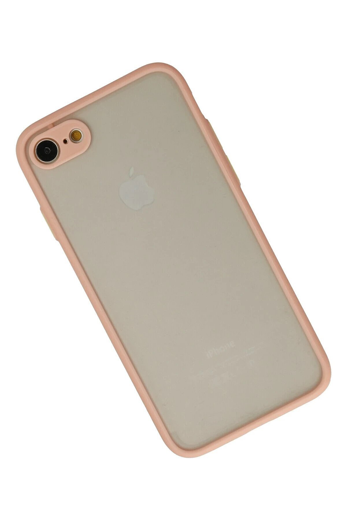 İphone 7 Kılıf Montreal Si̇li̇kon Kapak - Pembe - Dropx7699-2226