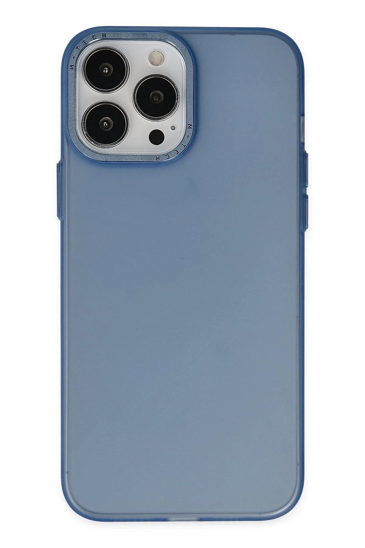 CepteToptan iPhone 14 Pro Kılıf Modos Metal Kapak - Lacivert - DROPX2645-1125