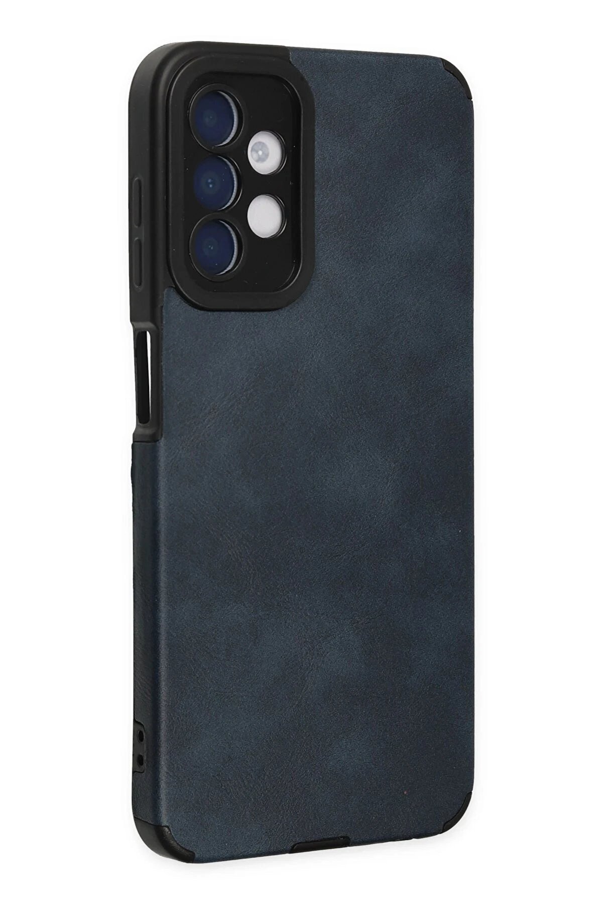 Samsung Galaxy A04S Kılıf Loop Deri̇ Si̇li̇kon - Laci̇vert - Dropx6730-2767