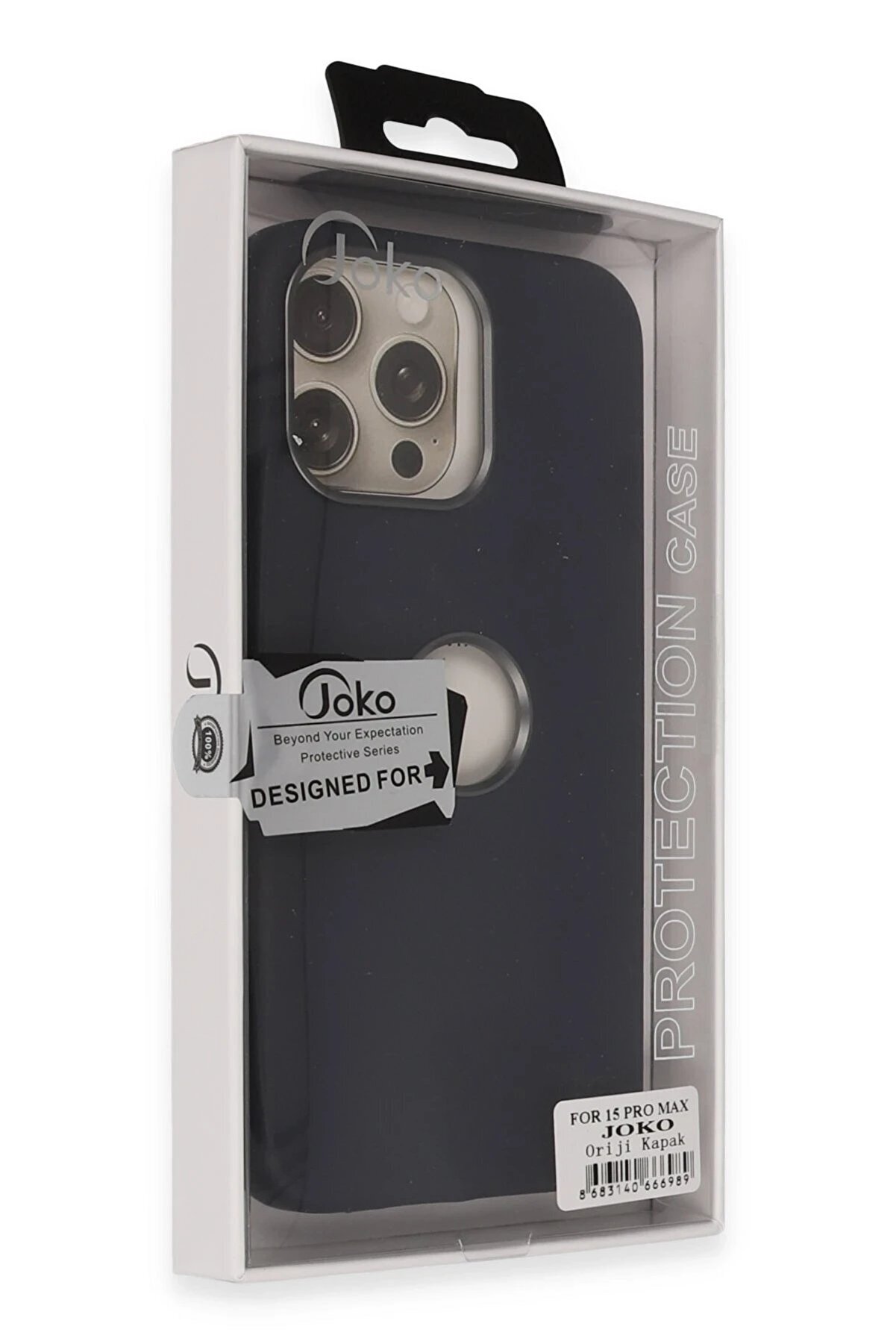 İphone 15 Pro Ori̇ji̇ Kapak - Laci̇vert - Dropx7738-6763