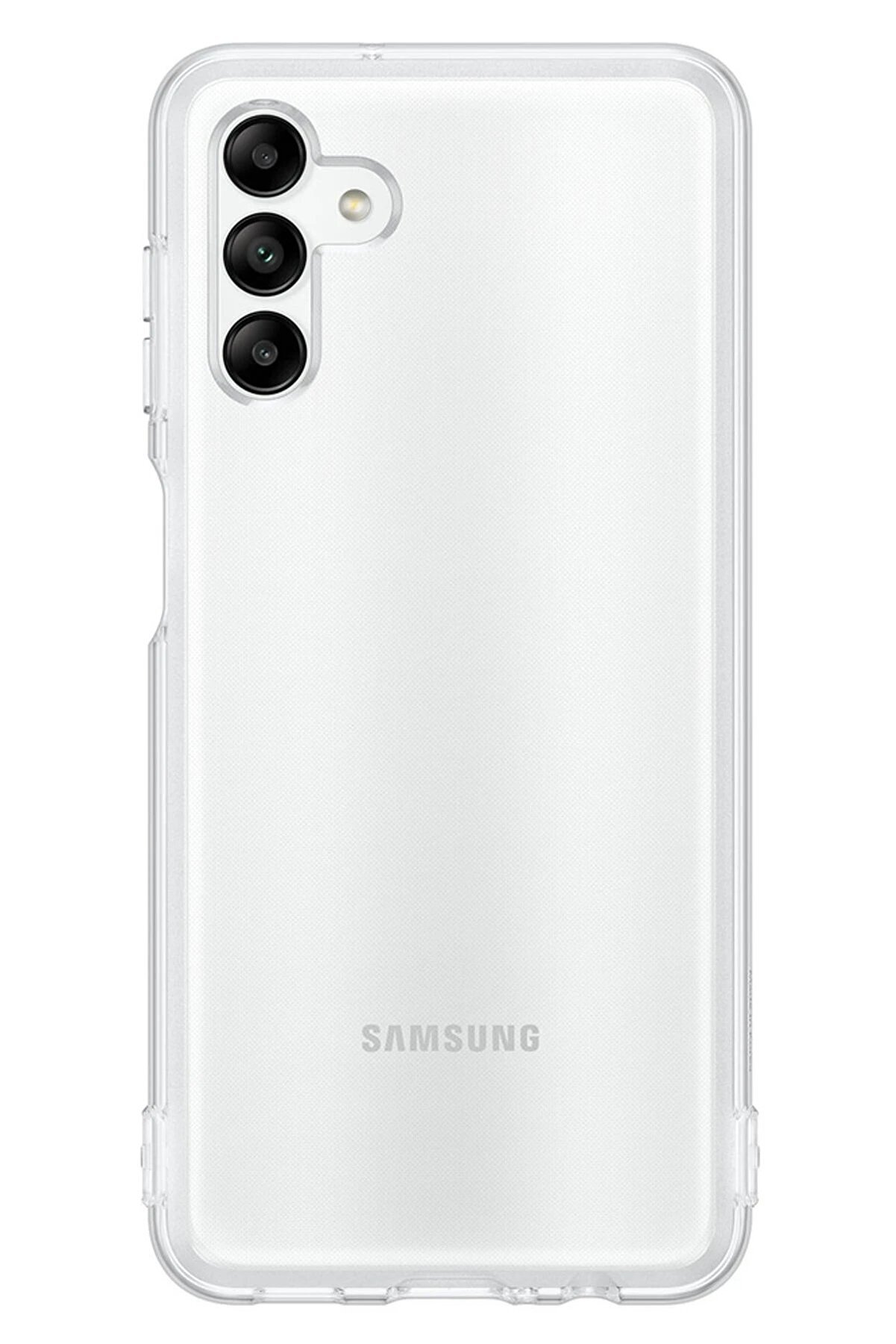 CepteToptan Samsung Galaxy A04S Kılıf Lüx Şeffaf Silikon - DROPX2312-2510
