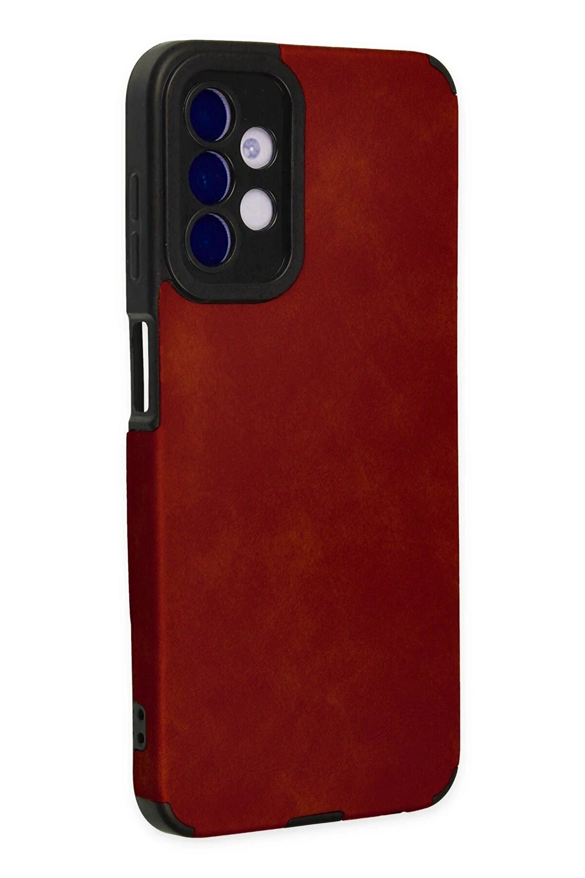 Samsung Galaxy A04S Kılıf Loop Deri̇ Si̇li̇kon - Kırmızı - Dropx3362-8142