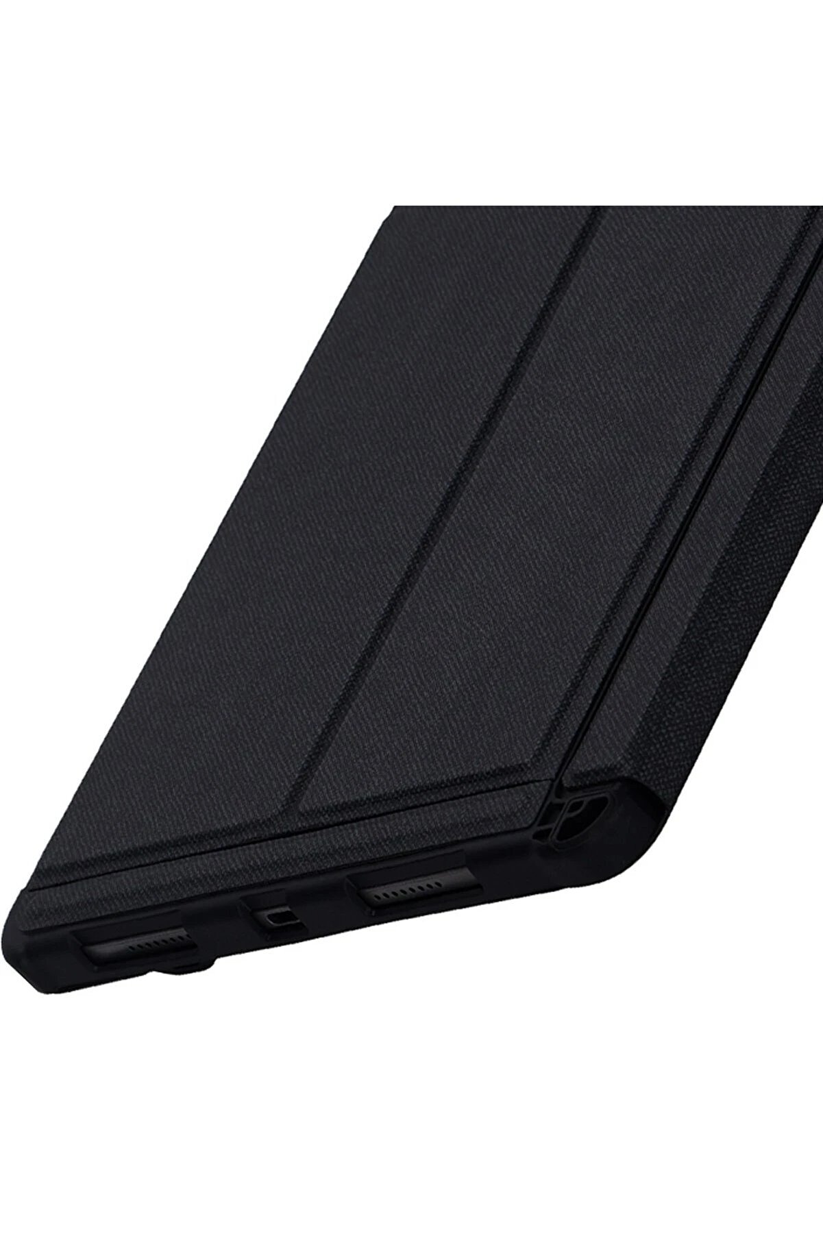 T5209D İpad Pro 12.9 (2021) Kılıf İnter Ledli̇ Klavyeli̇ Tablet Kılıfı - Si̇y - Dropx2065-6661