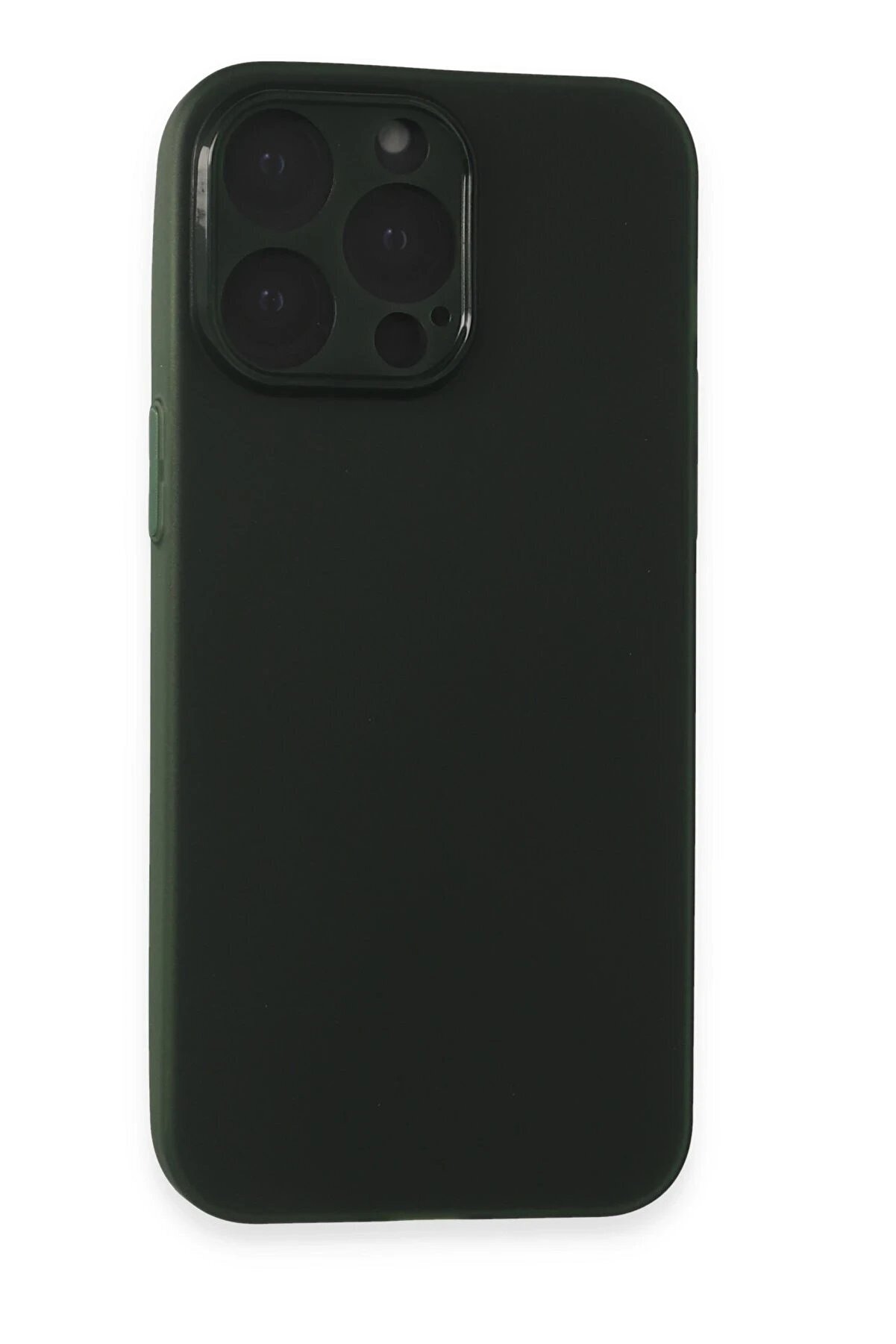 CepteToptan iPhone 15 Pro Max Kılıf Silikon - Yeşil - DROPX9558-4109