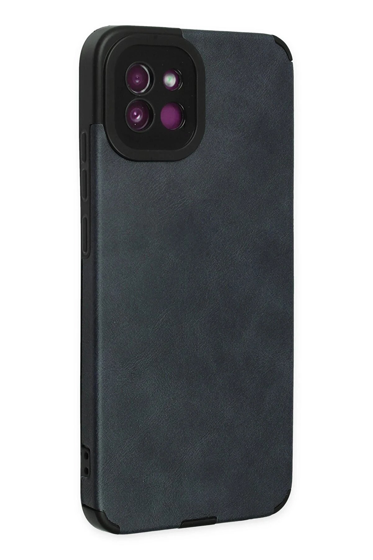 Samsung Galaxy A03 Kılıf Loop Deri̇ Si̇li̇kon - Laci̇vert - Dropx8552-6123