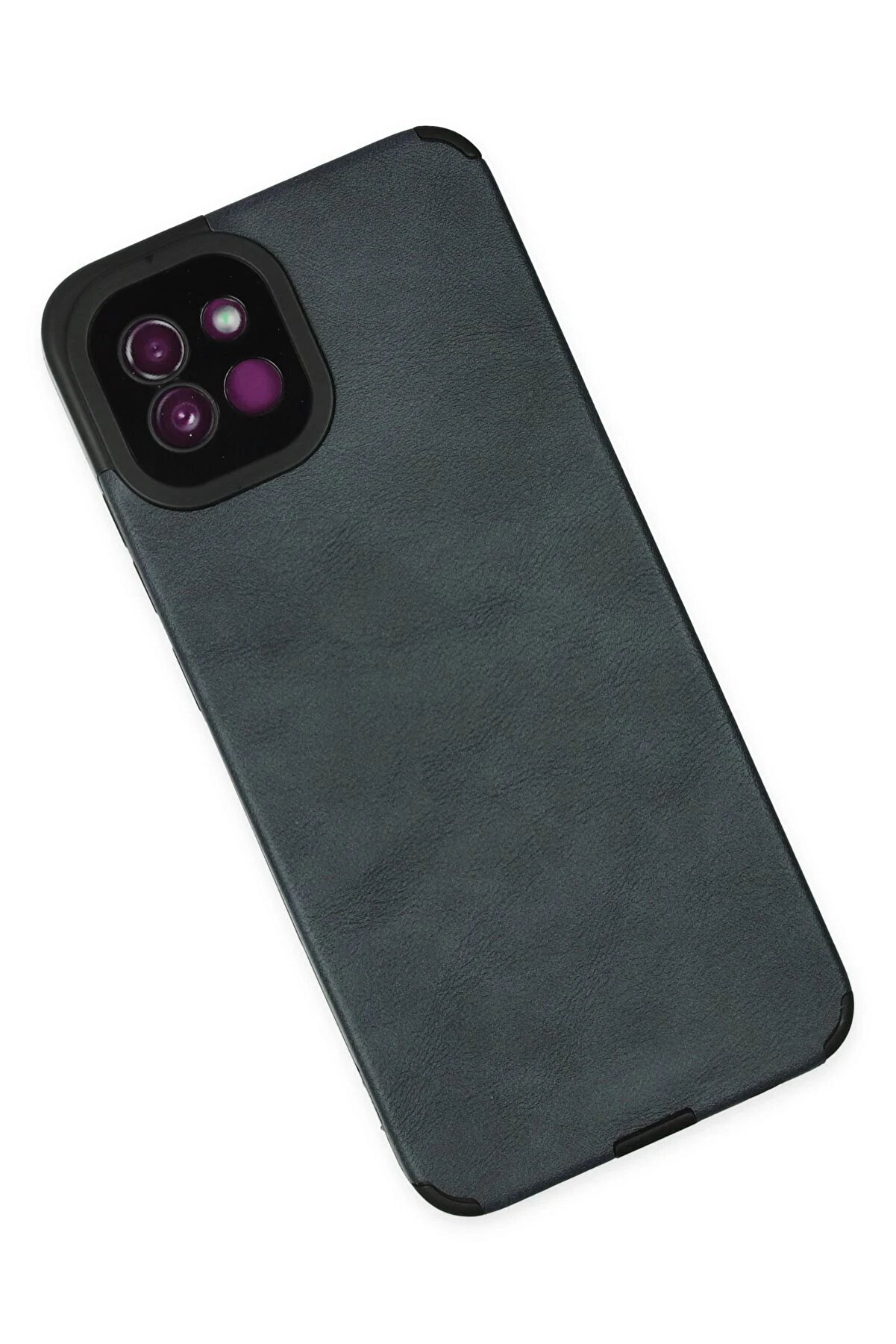 Samsung Galaxy A03 Kılıf Loop Deri̇ Si̇li̇kon - Laci̇vert - Dropx8552-6123