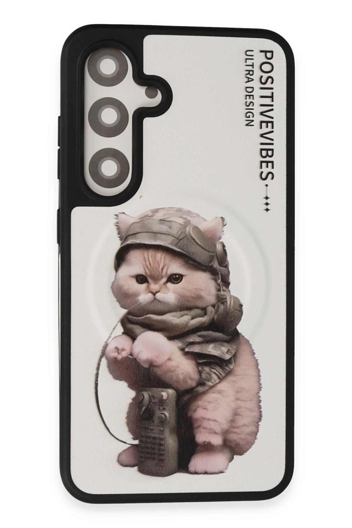 CepteToptan Samsung Galaxy S24 Fun Magsafe Kapak - Beyaz - DROPX8874-6838