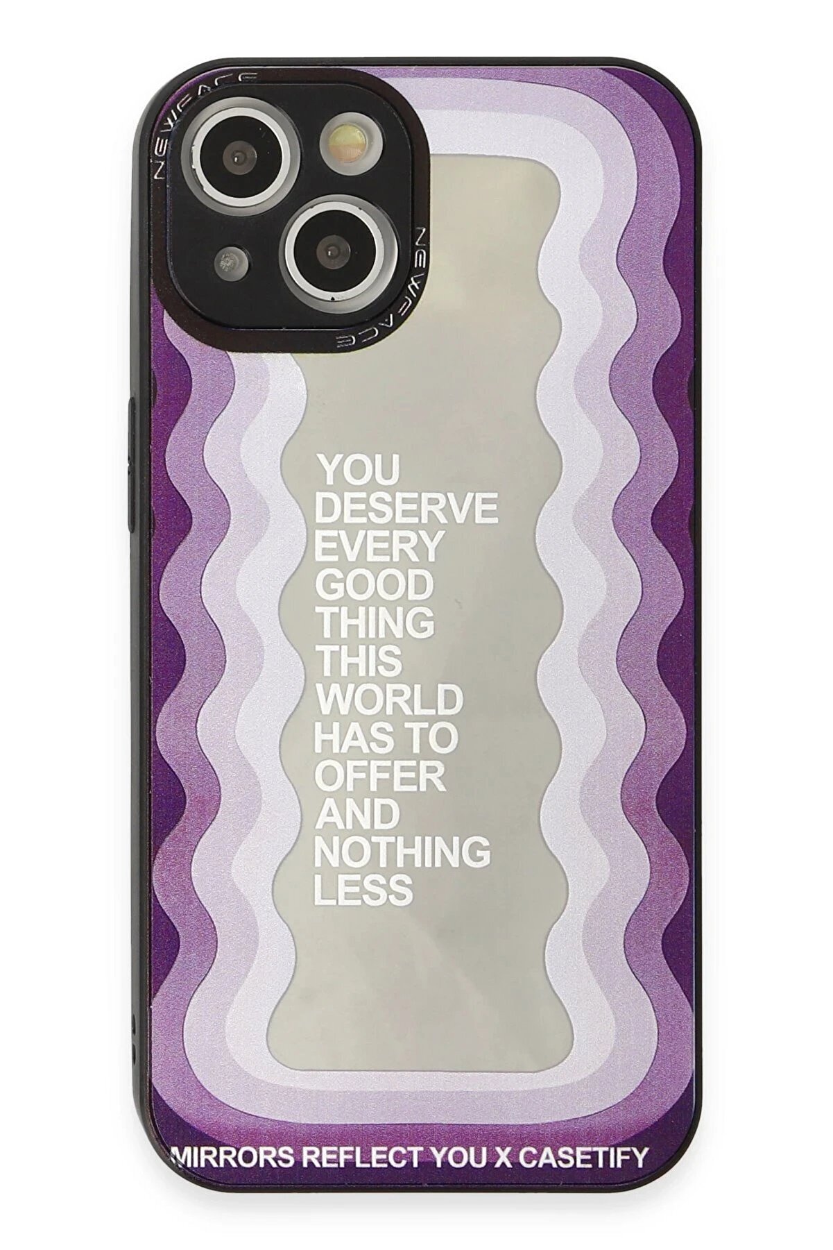 İphone 15 Kılıf Mi̇rror Desenli̇ Kapak - Mi̇rror - 5 - Dropx9324-7246