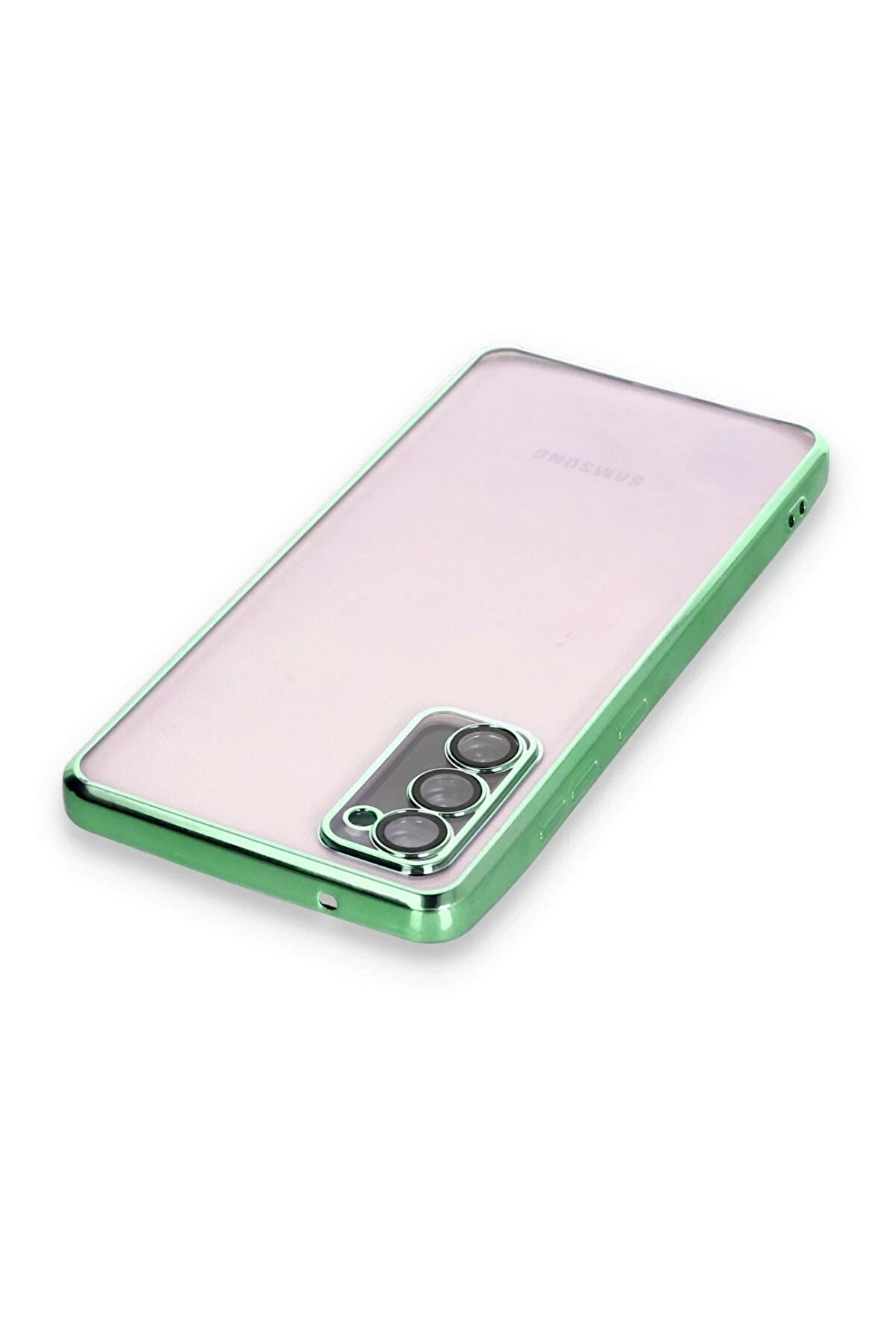 Samsung Galaxy S20 Fe Kılıf Lensli̇ Si̇li̇kon - Yeşi̇l - Dropx5553-3217