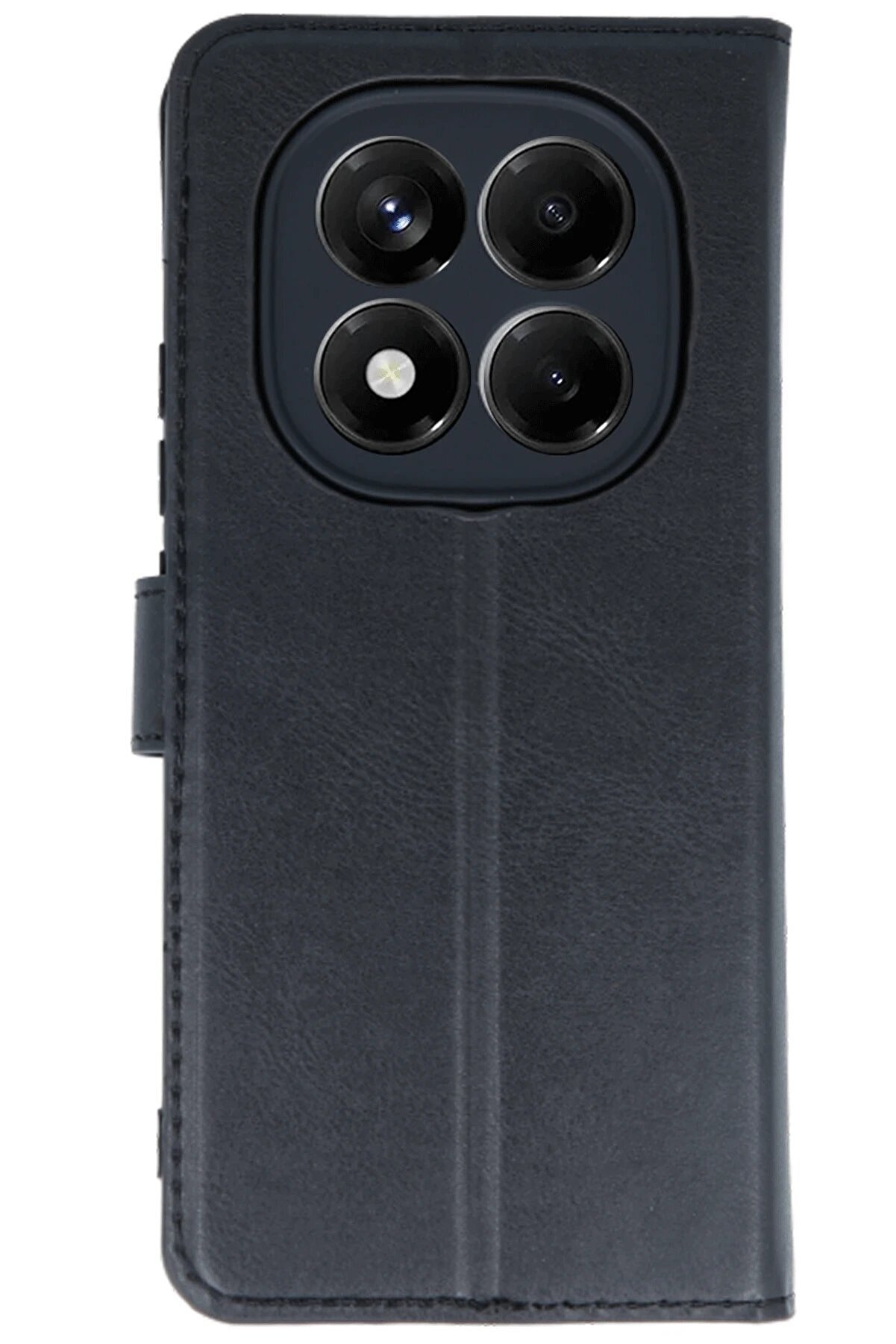 CepteToptan Xiaomi Redmi Note 14 Pro 5G Kılıf Trend S Plus Kapaklı Kılıf - Siyah - DROPX3171-3164