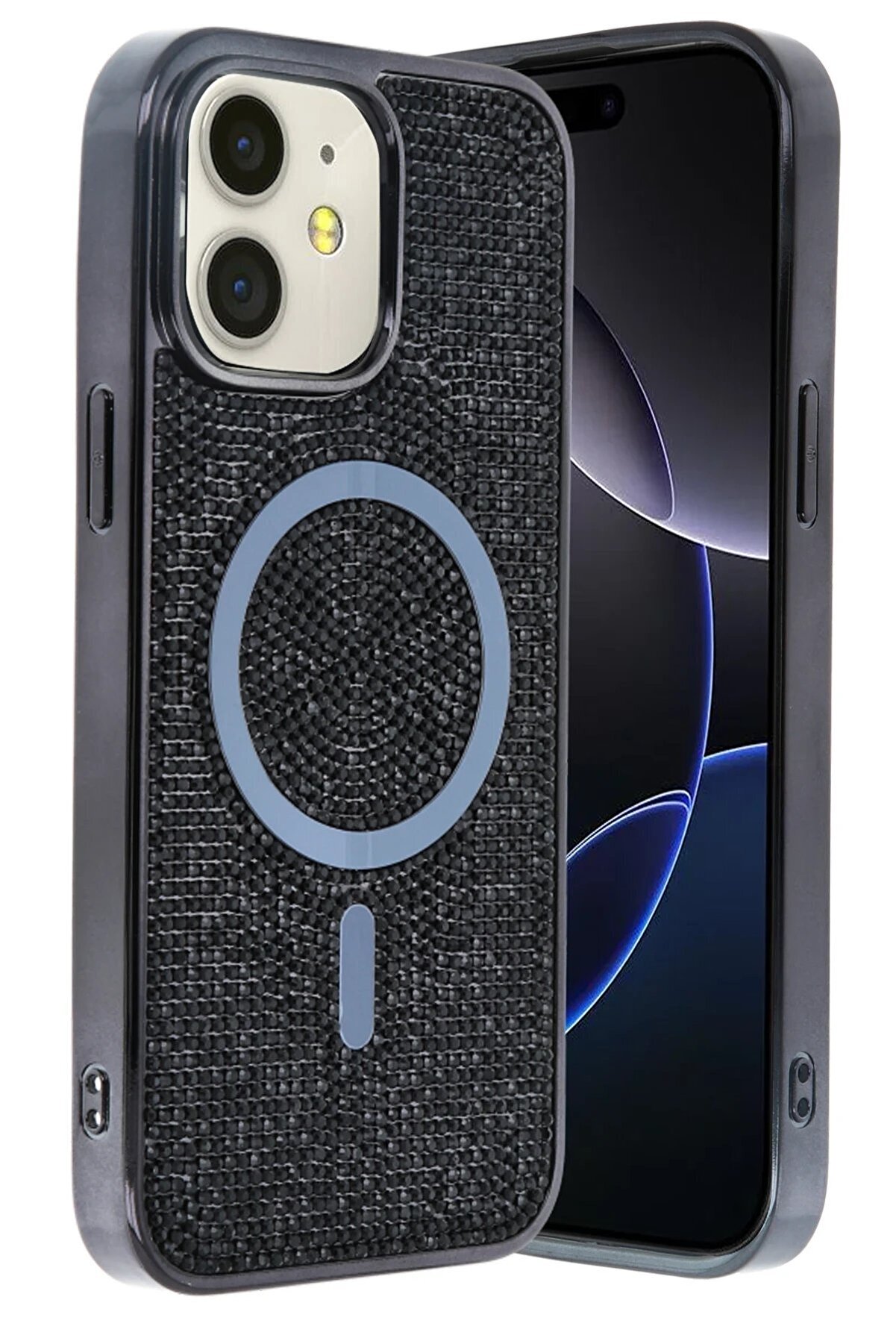 Apple İphone 11 Helen Magsafe Kapak - Si̇yah - Dropx5101-6637