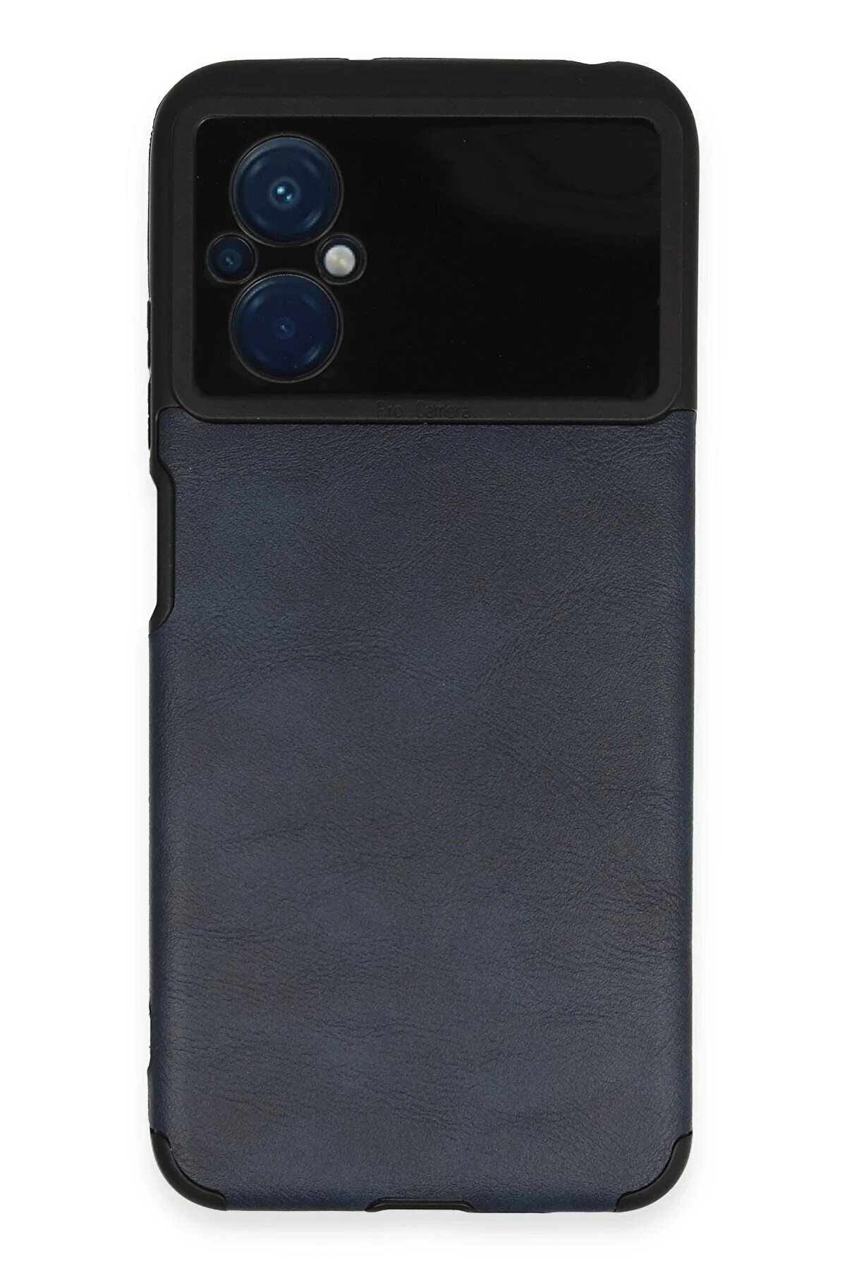 CepteToptan Xiaomi Poco M5 Kılıf Loop Deri Silikon - Lacivert - DROPX1436-5514