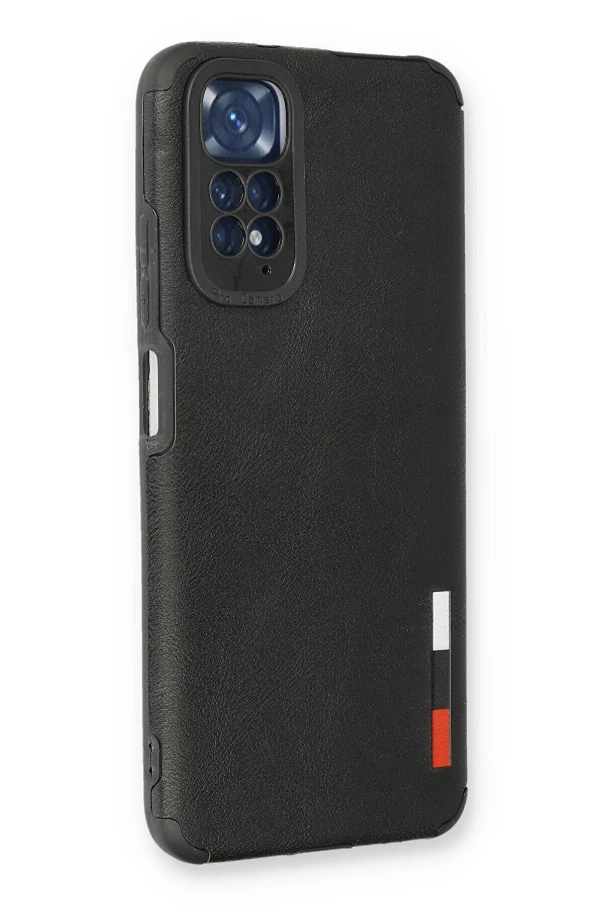 Xi̇aomi̇ Redmi̇ Note 11 Kılıf Loop Deri̇ Si̇li̇kon - Si̇yah - Dropx5985-2165