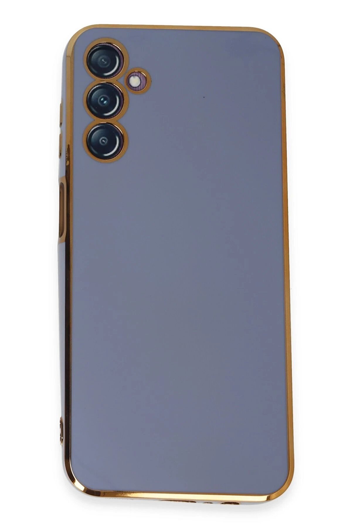 Samsung Galaxy M14 5G Kılıf Volet Si̇li̇kon - Mavi̇ - Dropx8647-9914