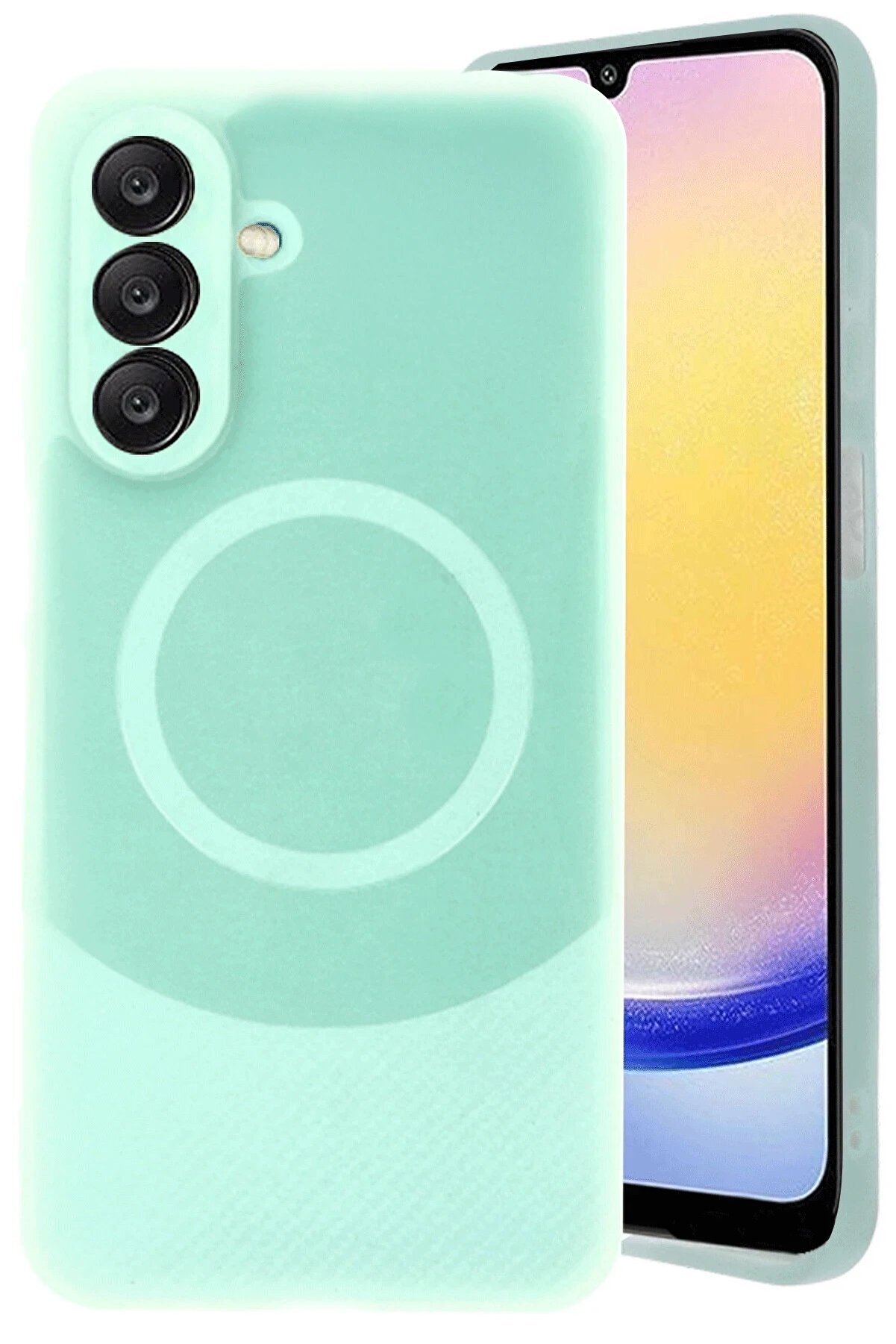 Samsung A56 Kılıf Maya Karbon Kapak - Su Yeşi̇li̇ - Dropx4305-1541